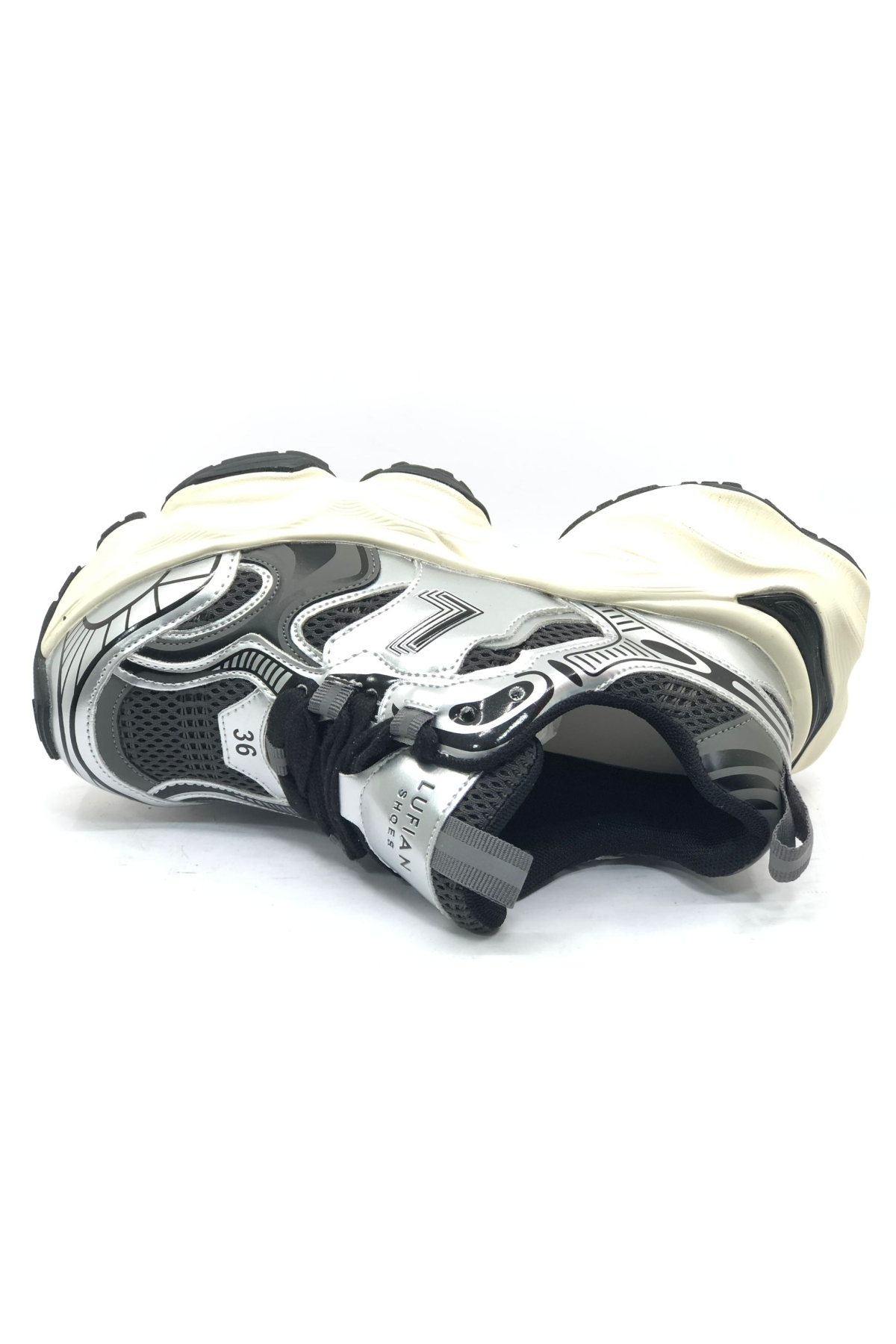 122230017 Arıana Sneaker Unisex Deri Spor Ayakkabı - Görsel 6