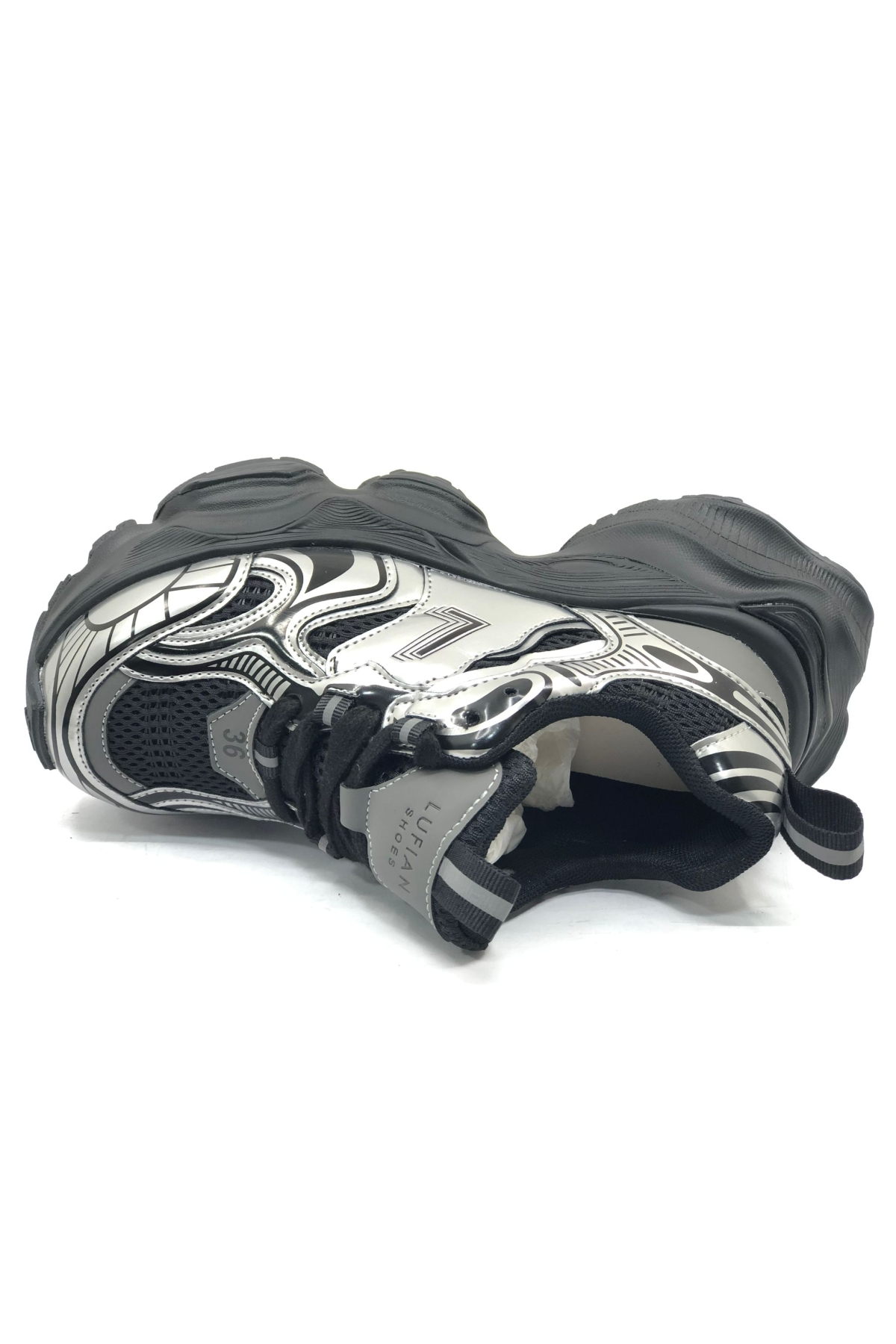 122230017 Arıana Sneaker Unisex Deri Spor Ayakkabı - Görsel 6