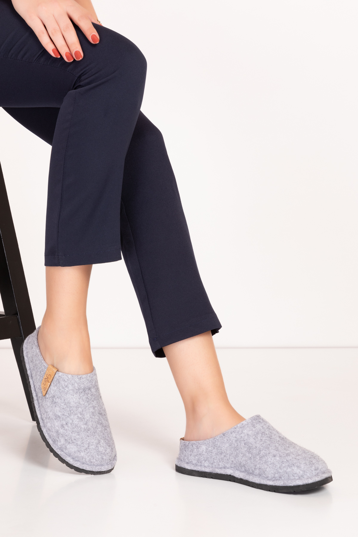 GONDOL İÇİ DIŞI KEÇE RAHAT VE HAFİF EV TERLİĞİ EV.320 - Görsel 2