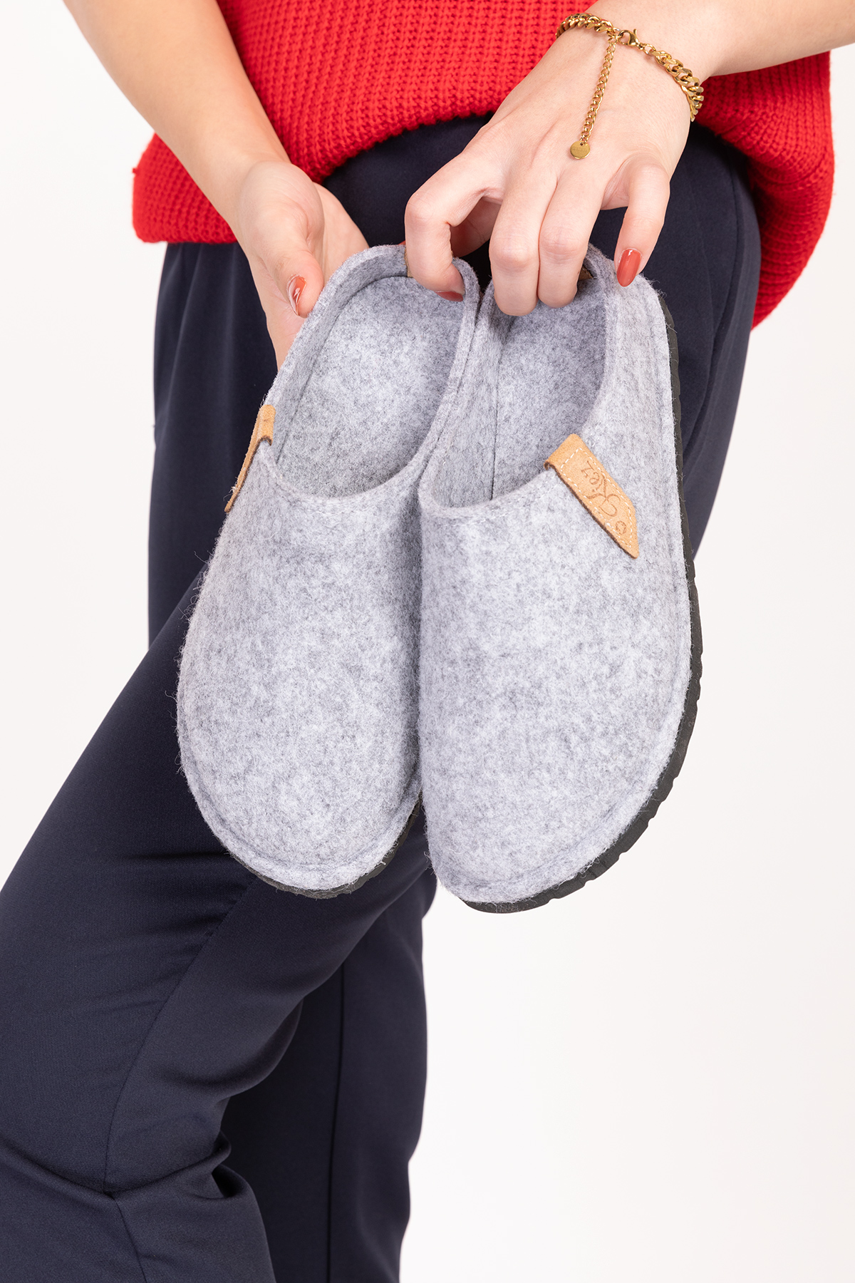 GONDOL İÇİ DIŞI KEÇE RAHAT VE HAFİF EV TERLİĞİ EV.320 - Görsel 7