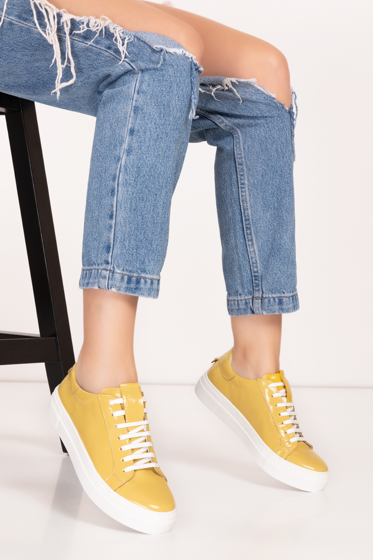 Gondol Hakiki Deri Anatomik Taban Spor Ayakkabı alsx.1352 - Görsel 2