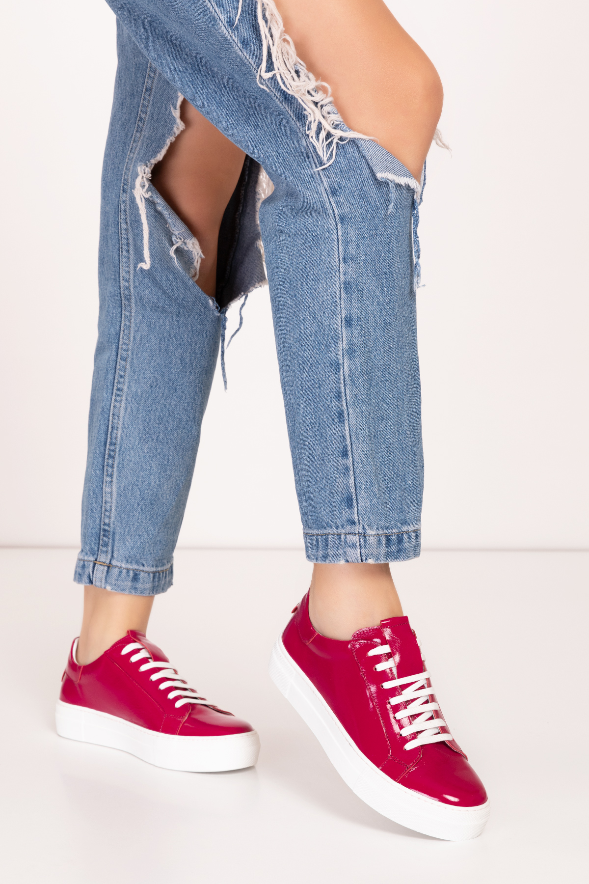 Gondol Hakiki Deri Anatomik Taban Spor Ayakkabı alsx.1352 - Görsel 3