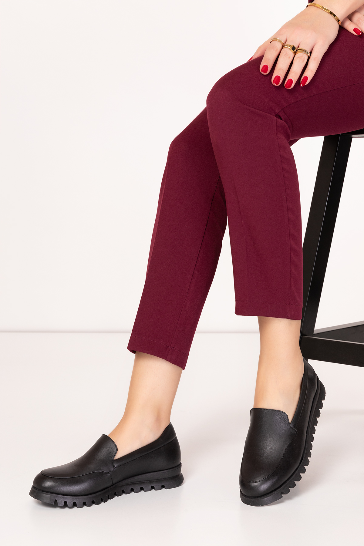 Gondol Hakiki Deri Günlük Rahat Ayakkabı alpx.8091 - Görsel 5