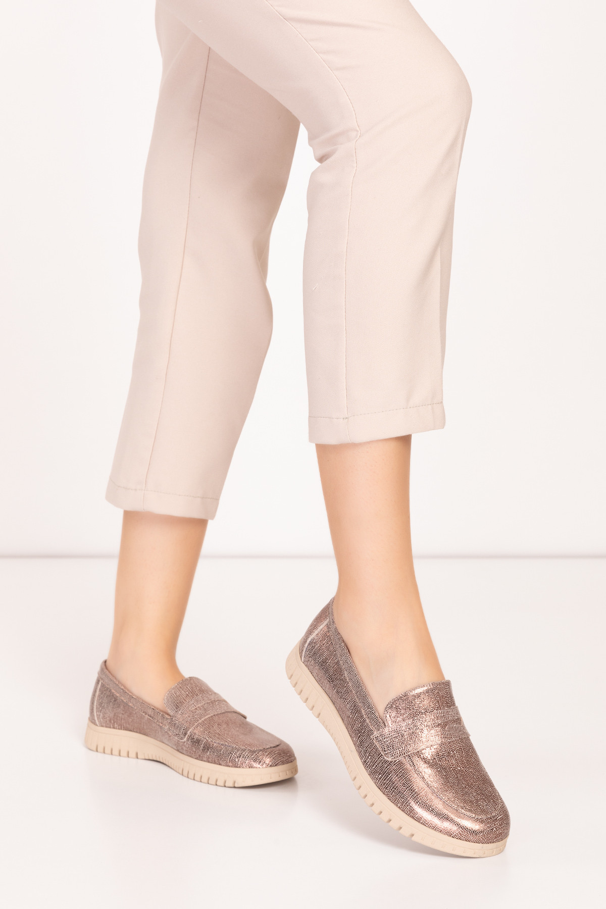 Gondol Hakiki Deri Günlük Rahat Ayakkabı alpx.8090 - Görsel 3