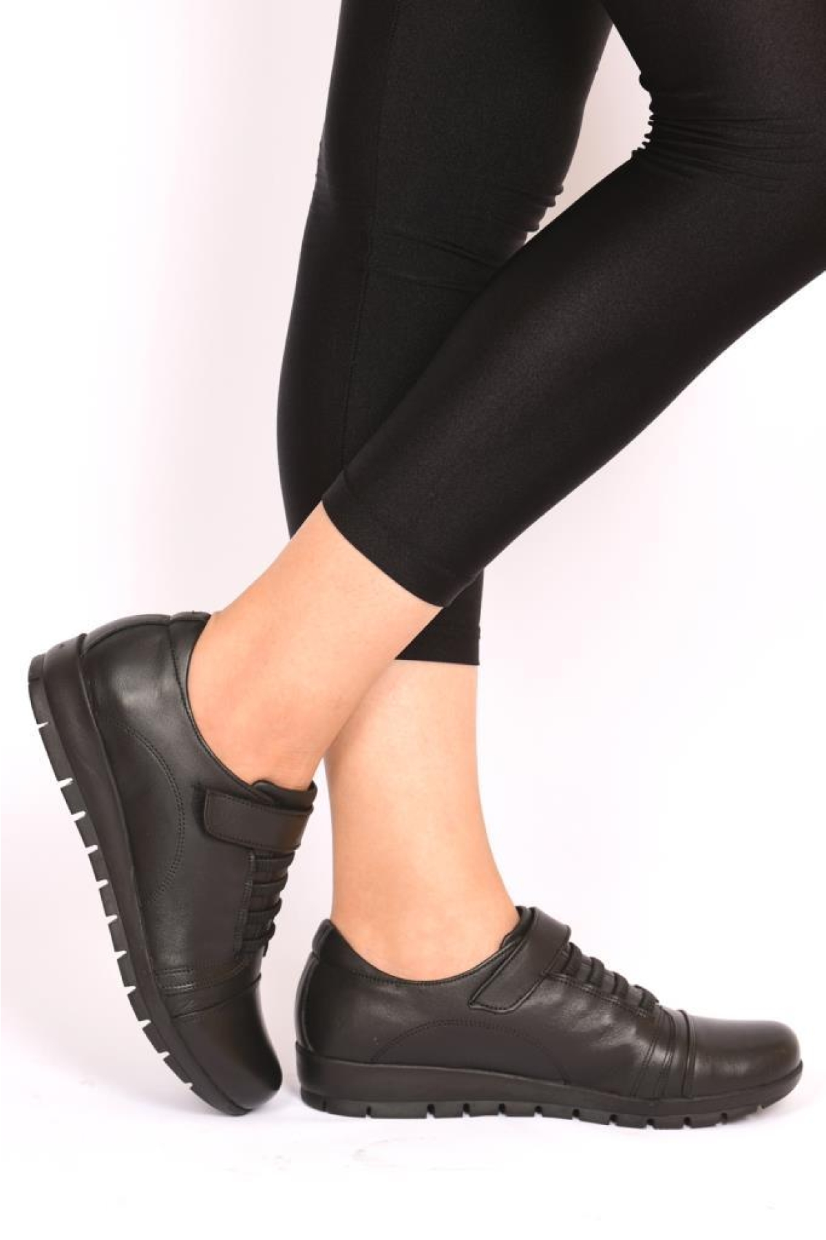 Scavia Orto Pedik Bayan Günlük Hakiki Deri Ayakkabı - Görsel 3
