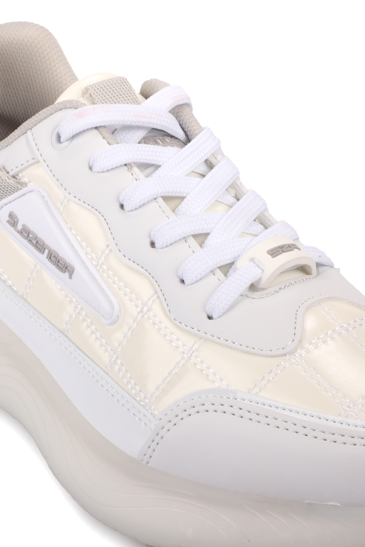 ZARKO I Erkek Sneaker Ayakkabı Beyaz Rugan - Görsel 5