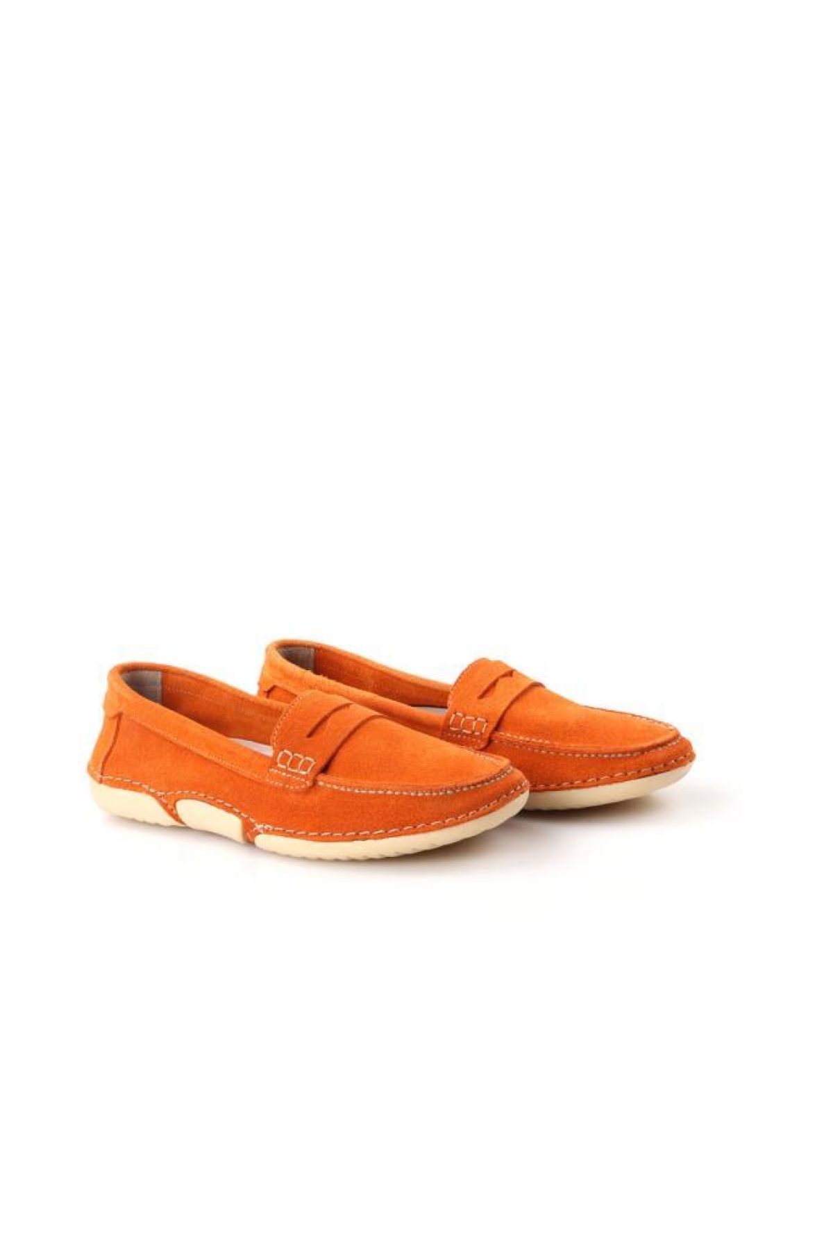 23161 Orto Pedik Kadın Günlük Hakiki Deri Ayakkabı - Görsel 2