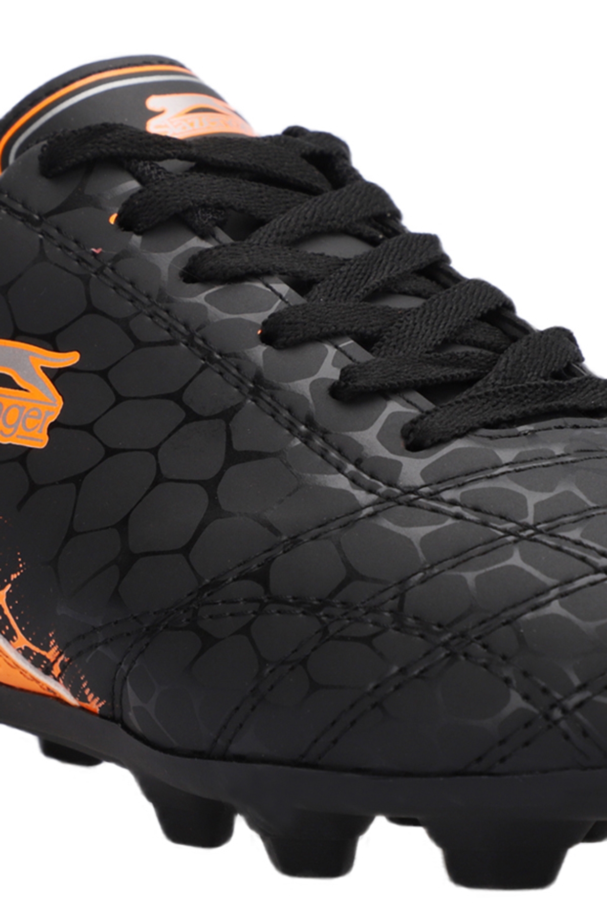 DANGER I KRP Erkek Çocuk Futbol Ayakkabı Siyah / Turuncu - Görsel 5