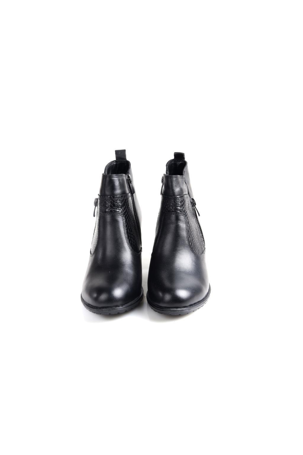 Scavia 02672 6,5 Cm Topuklu Orto Pedik Kadın Deri Bot - Görsel 6