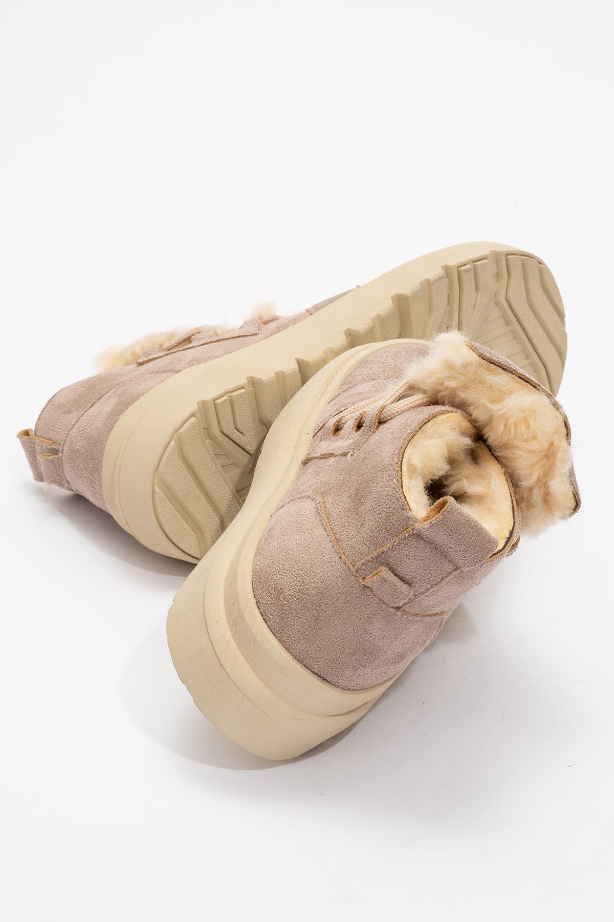 İçi Kürklü Kadın Bot VİZON - Görsel 5