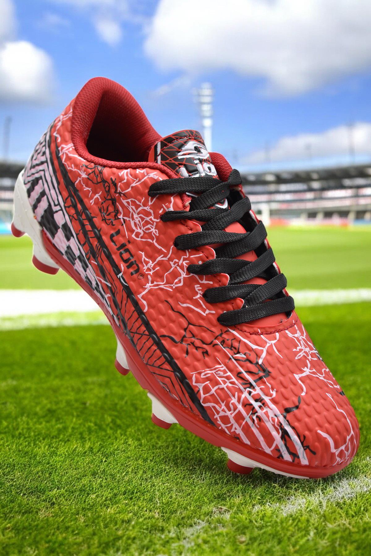 624-2 Rahat Taban Erkek Krampon Ayakkabı Futbol Ayakkabısı - Görsel 2