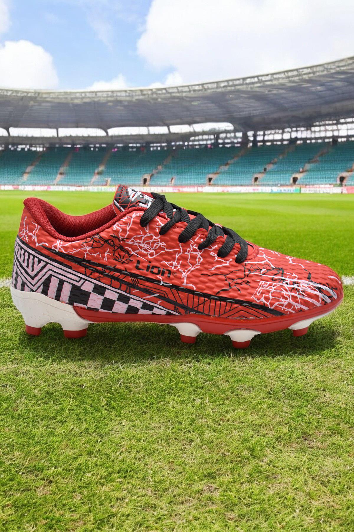 624-2 Rahat Taban Erkek Krampon Ayakkabı Futbol Ayakkabısı - Görsel 3