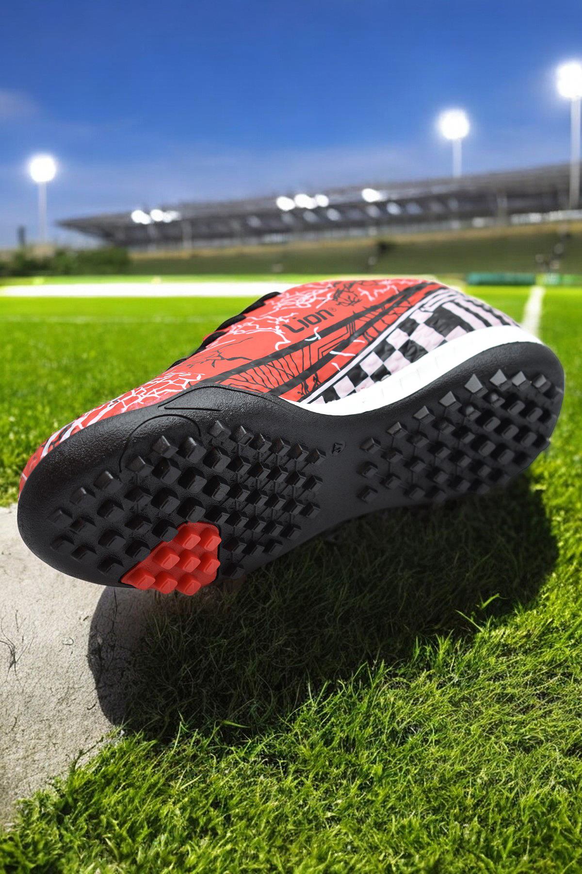 624-1 Rahat Taban Erkek Halısaha Ayakkabı Futbol Ayakkabısı - Görsel 4