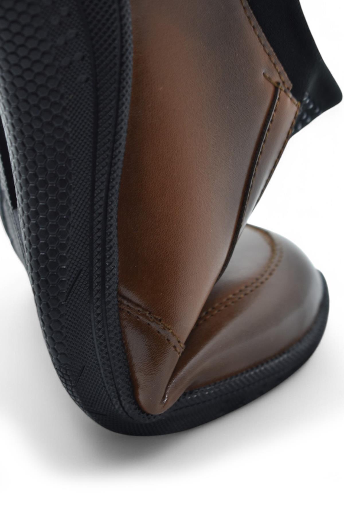 240P Taşlı Rahat Jelli Ortopedik Taban Günlük Kadın Ayakkabı Babet Casual Günlük Ayakkabı - Görsel 7