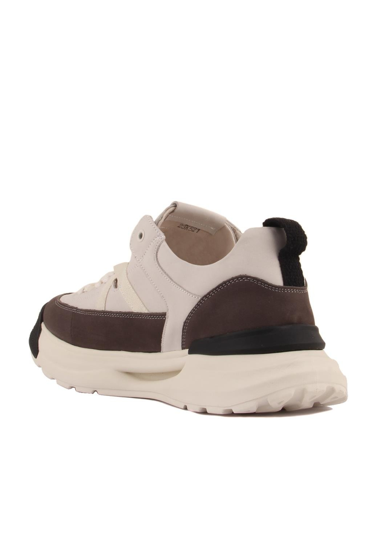 23K521 Bej Erkek Sneaker Ayakkabı - Görsel 5