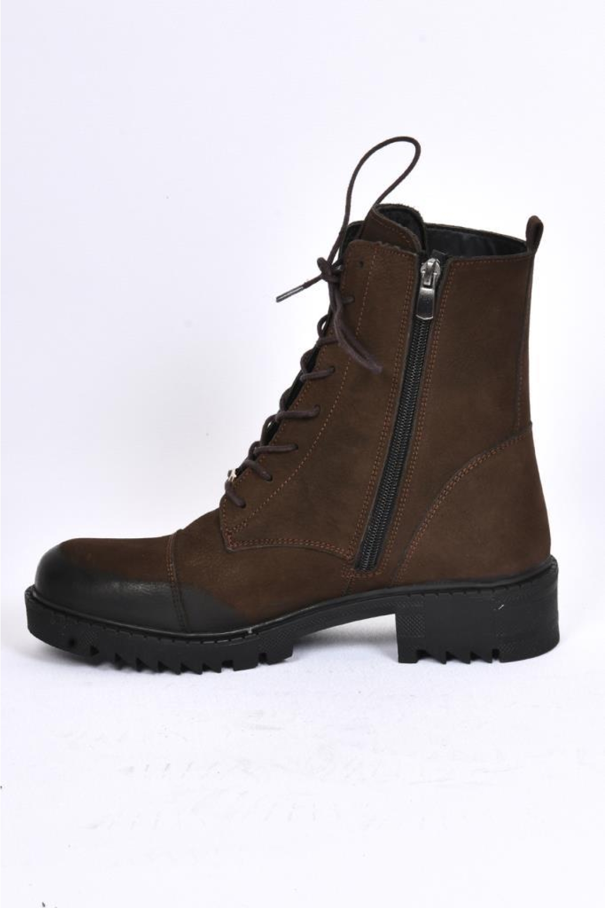 Z1364 Kadın Postal Deri Bot - Görsel 5