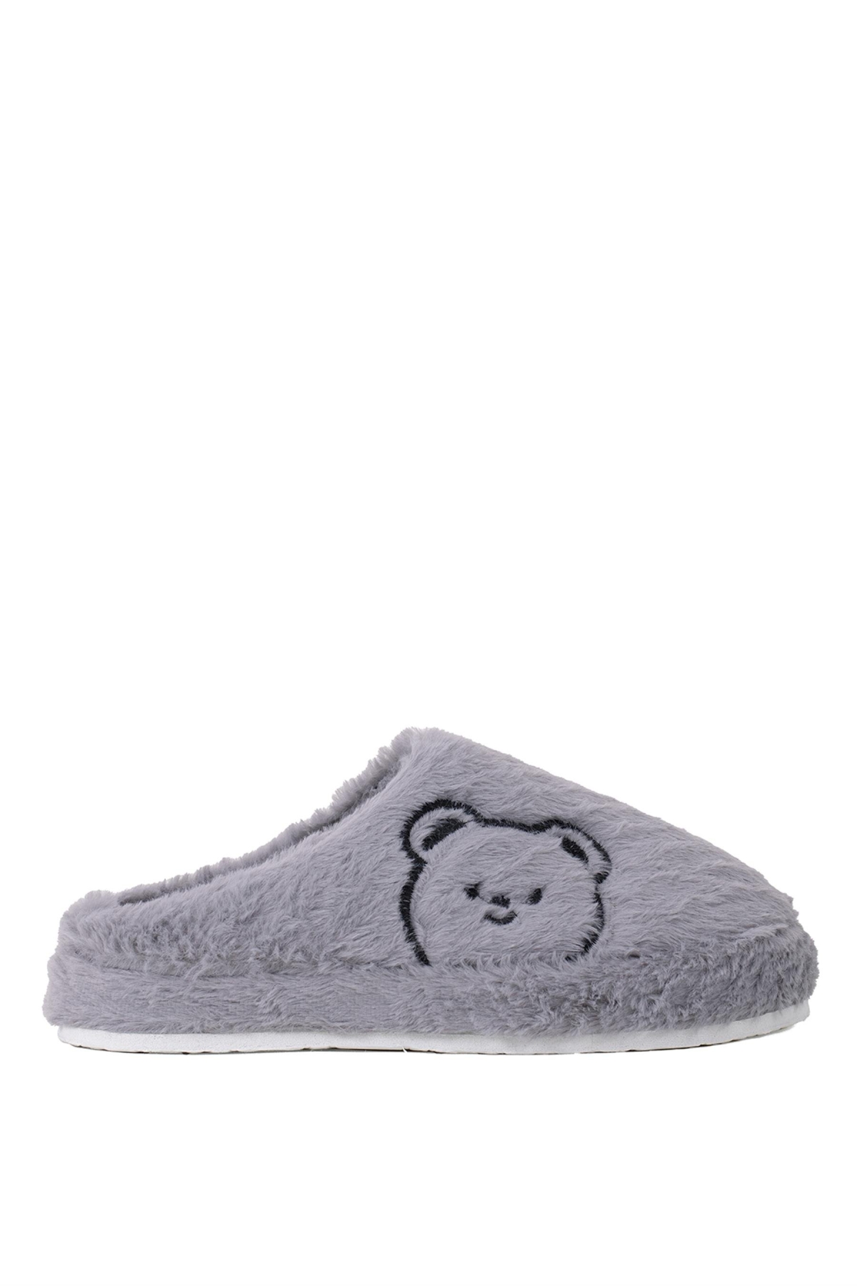 Elit Ayber01T Kadın Ev Terliği Gri - Görsel 2