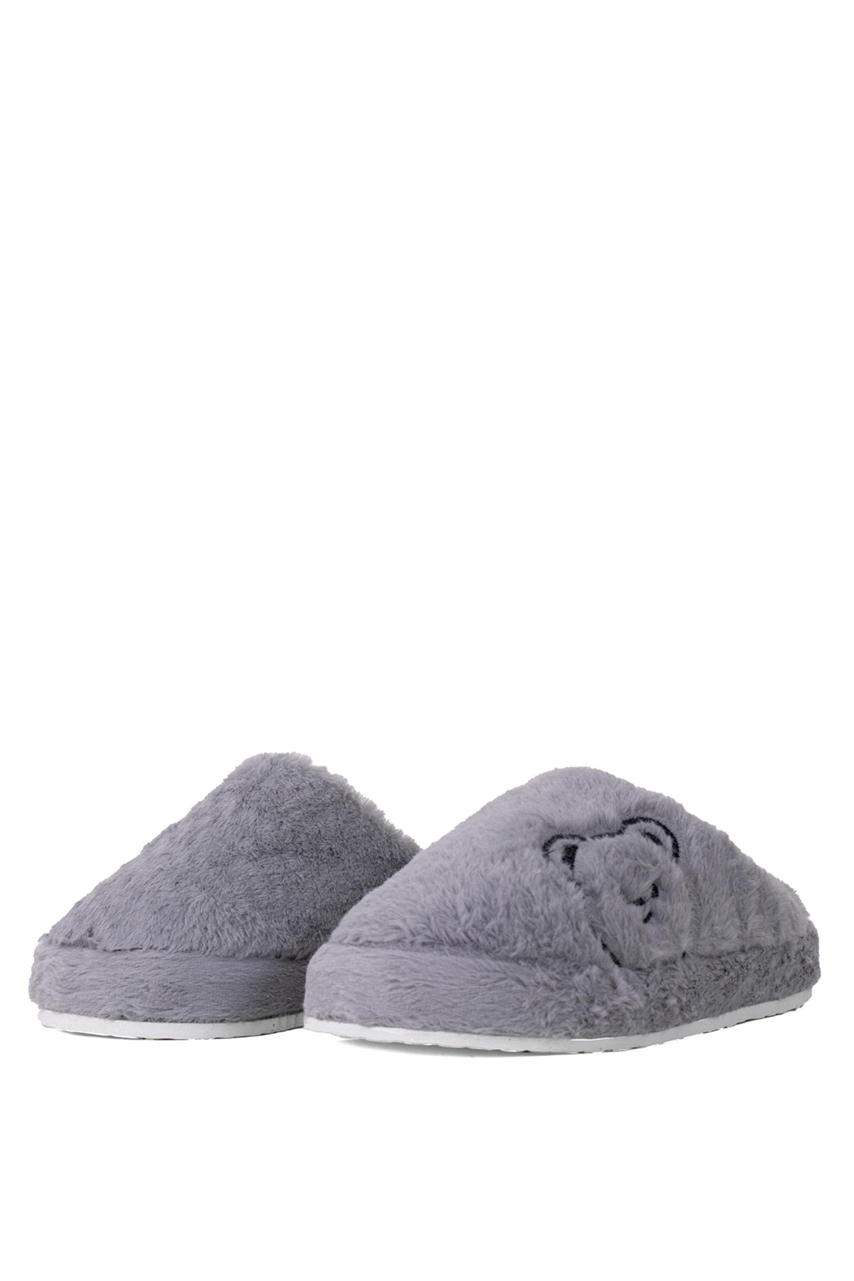 Elit Ayber01T Kadın Ev Terliği Gri - Görsel 5