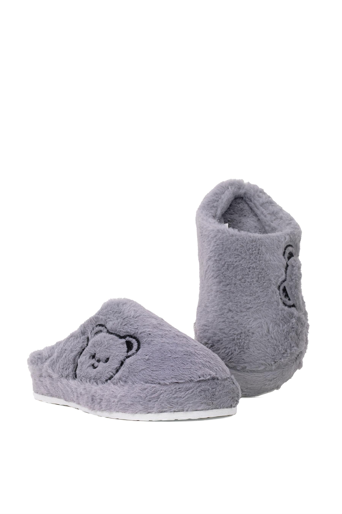 Elit Ayber01T Kadın Ev Terliği Gri - Görsel 6