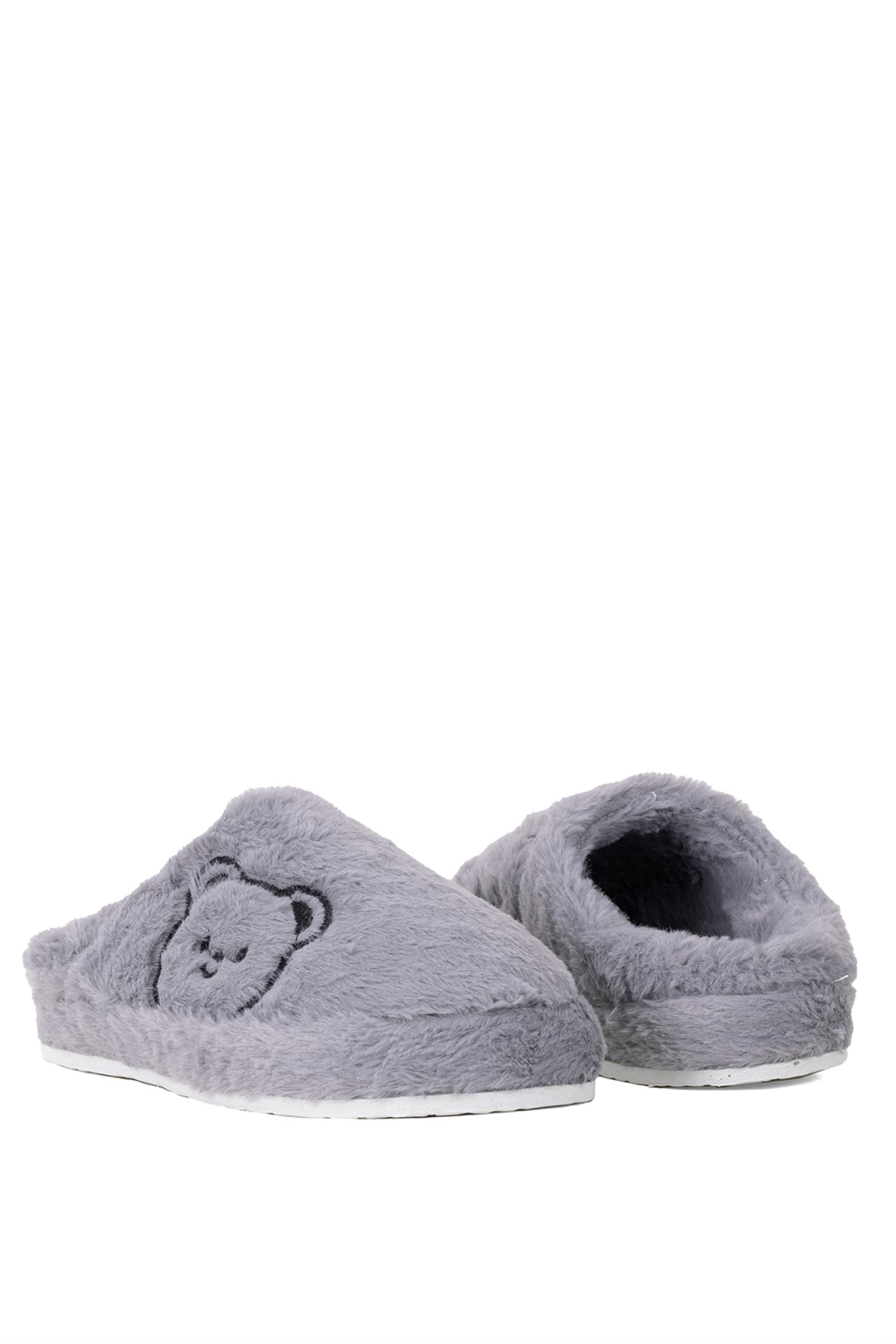 Elit Ayber01T Kadın Ev Terliği Gri - Görsel 7