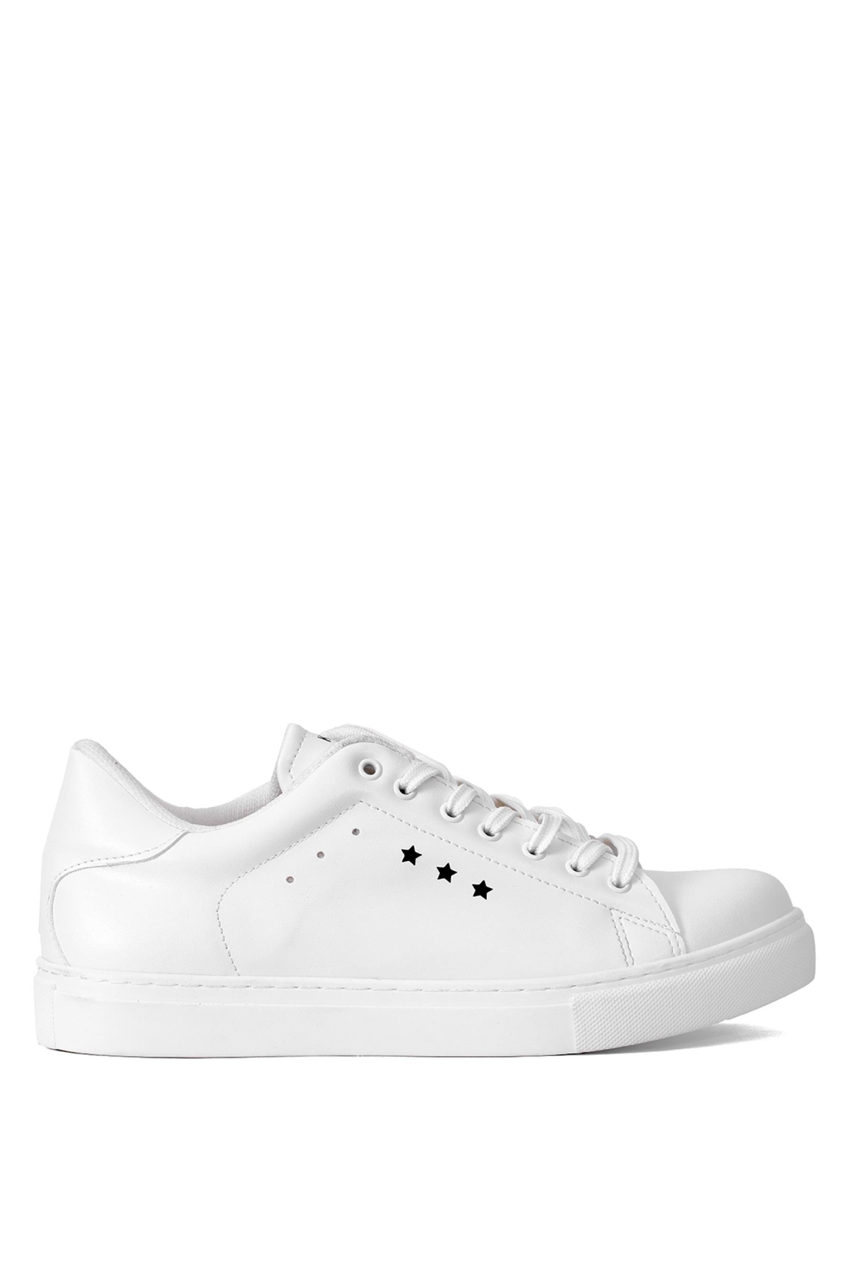 Elit BtnTTK01C Erkek Klasik Sneaker Beyaz - Görsel 3