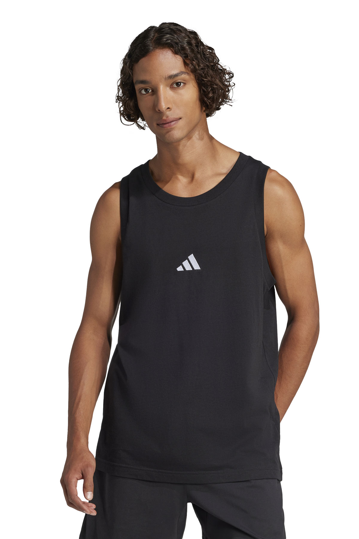 M SL TANK           BLACK Siyah Erkek Atlet