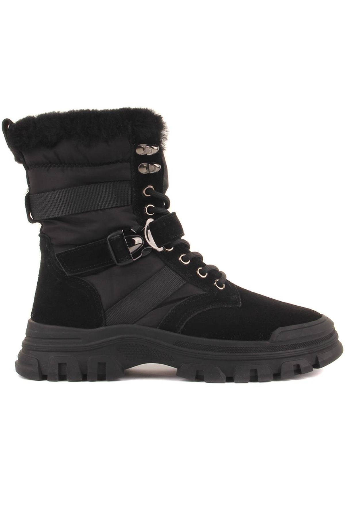 23K403 Siyah Kadın Bot Ayakkabı - Görsel 3