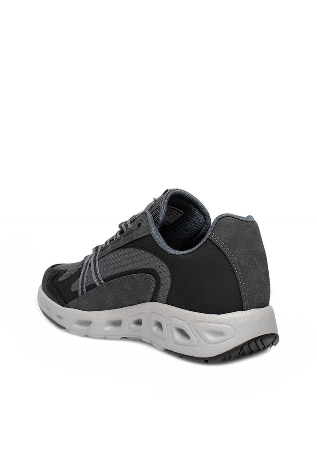 Wickers 2711 Füme-Siyah Erkek Sneaker Mevsimlik Ayakkabı - Görsel 4