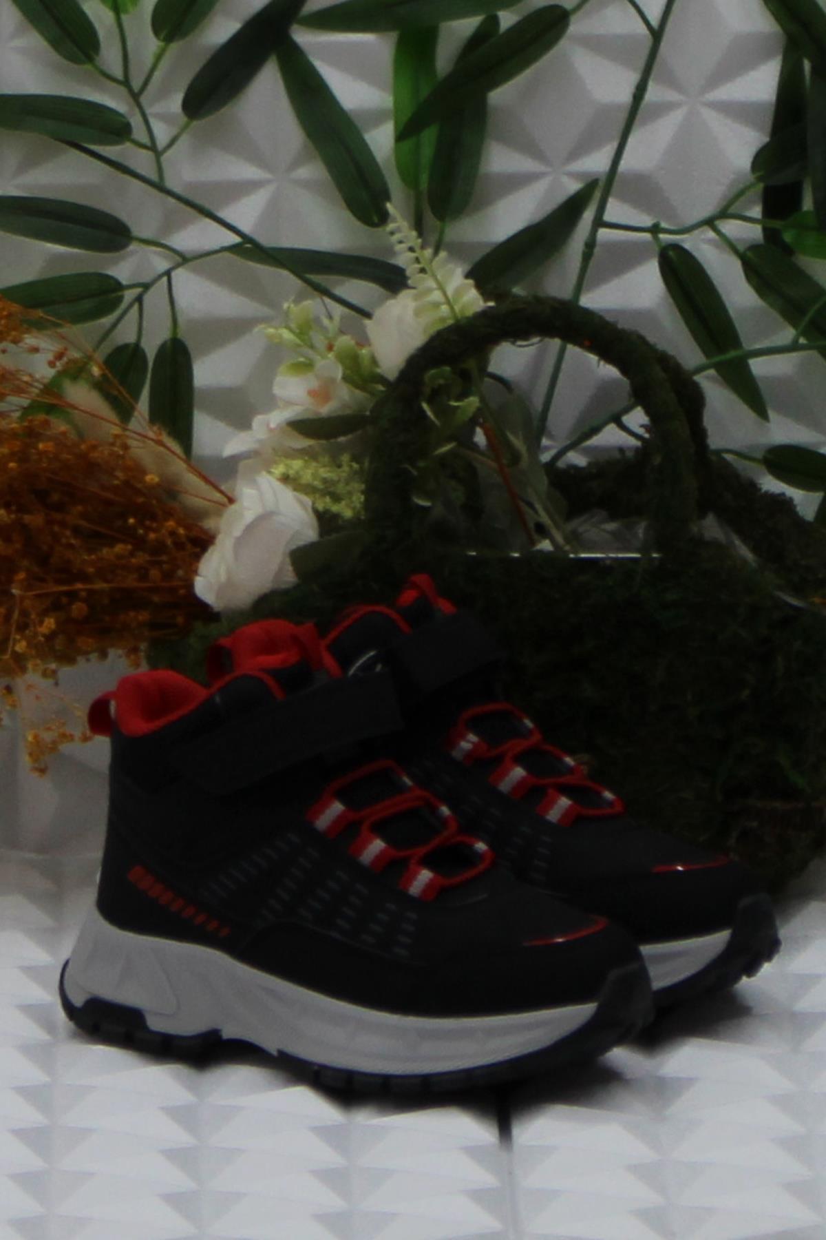 Cool Tiger Siyah Rahat Kaymaz Taban Erkek Çocuk Bot - Görsel 2