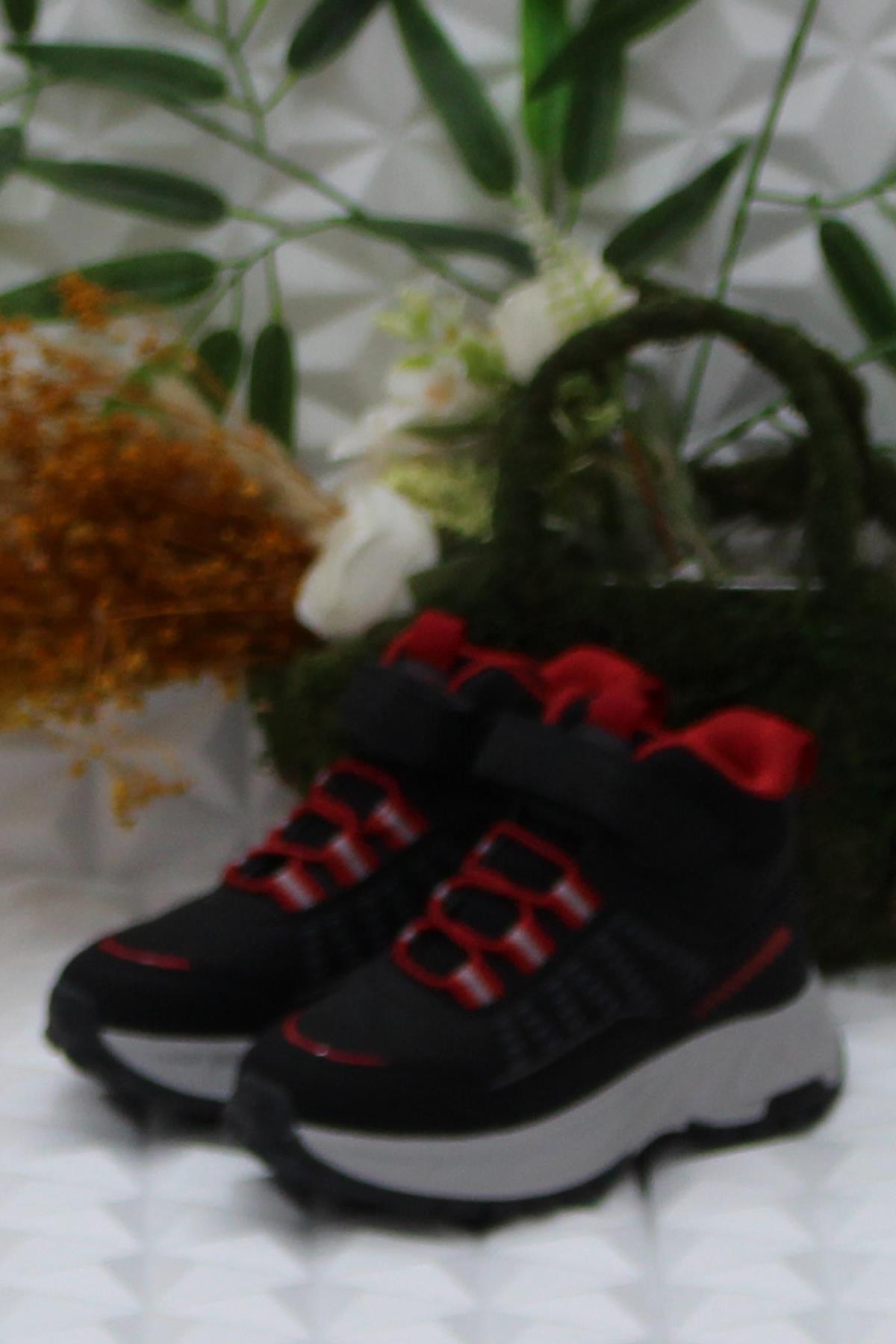 Cool Tiger Siyah Rahat Kaymaz Taban Erkek Çocuk Bot - Görsel 4