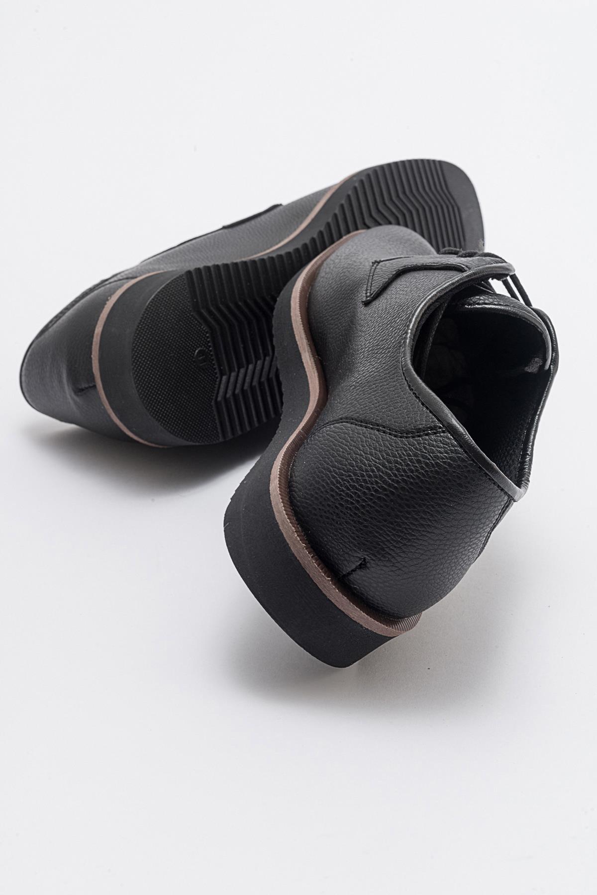 Erkek Bağlı Ayakkabı SİYAH ROYAL - Görsel 5