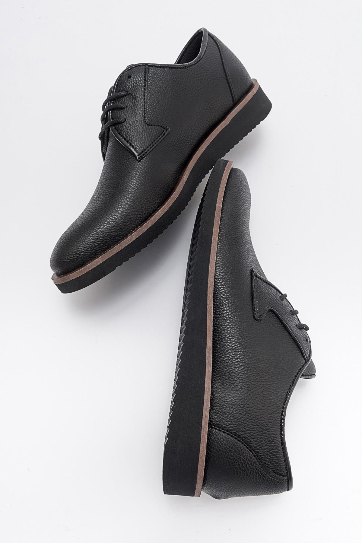 Erkek Bağlı Ayakkabı SİYAH ROYAL - Görsel 7