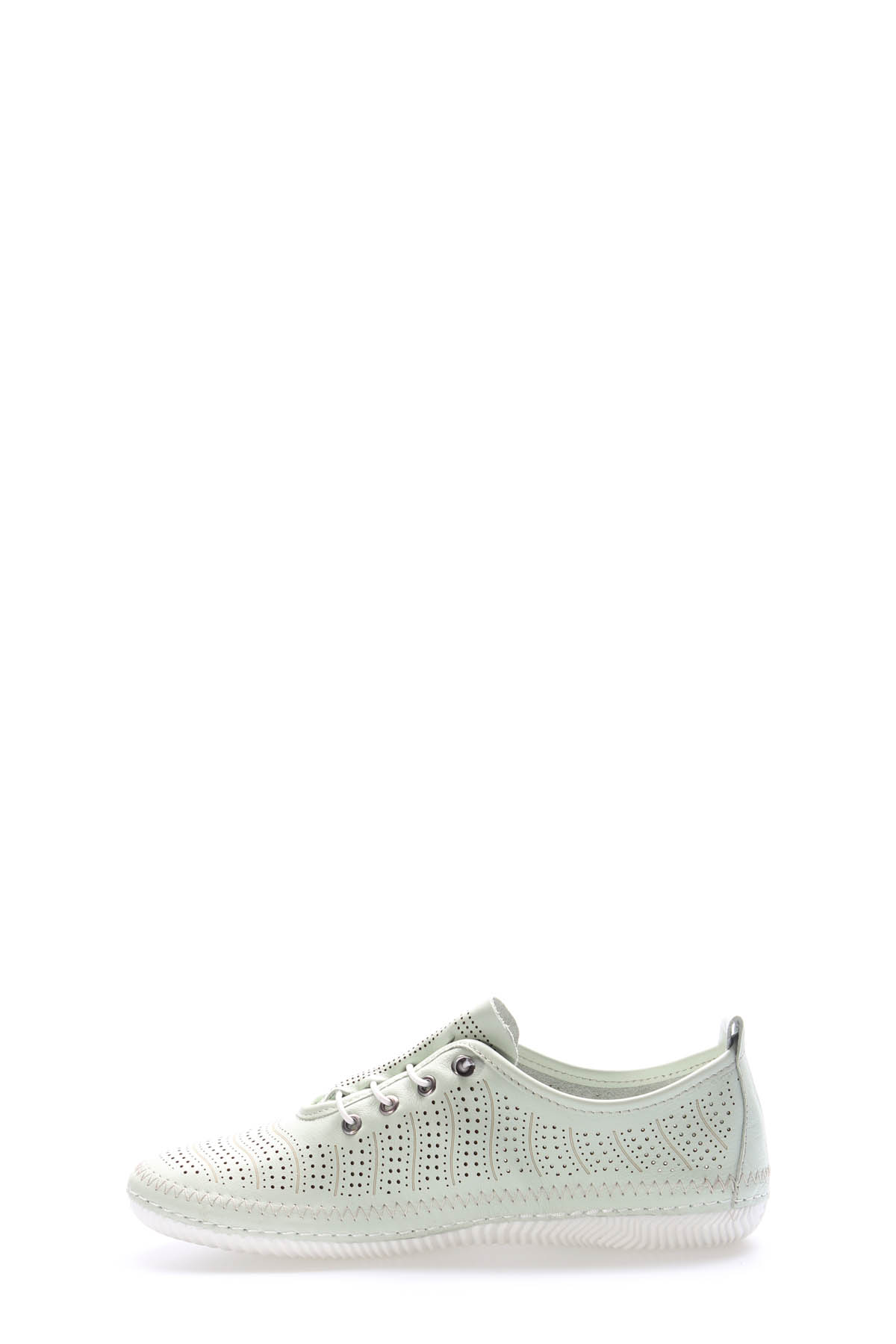 Hakiki Deri Kadın Casual Ayakkabı 136ZA101 - Görsel 3