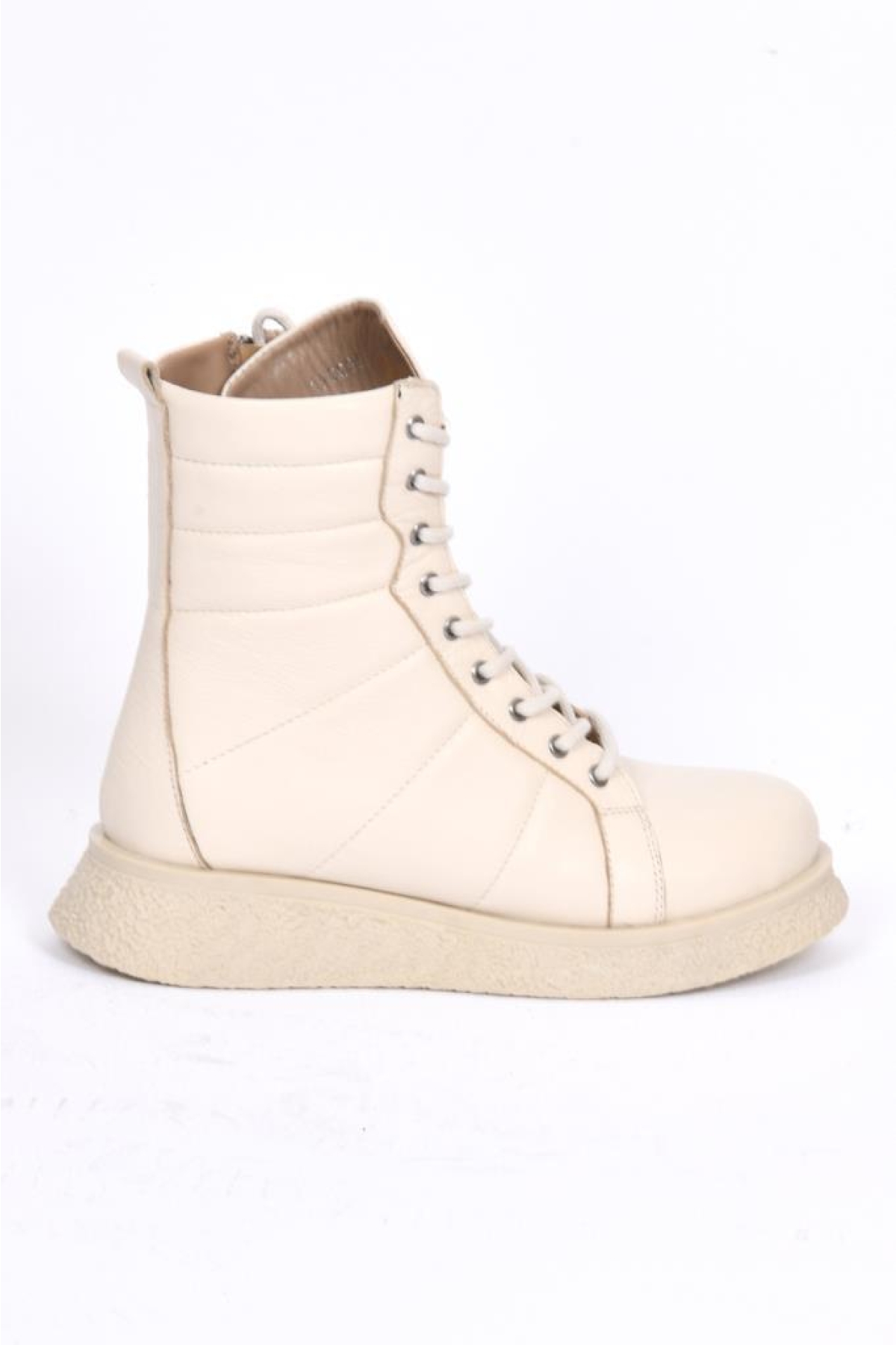 Z412610 Kadın Postal Deri Bot - Görsel 4