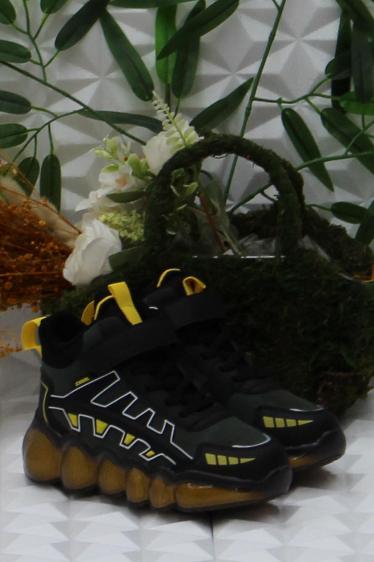 Cool Fred Haki Anatomik Rahat Air Taban Erkek Çocuk Bot - Görsel 2