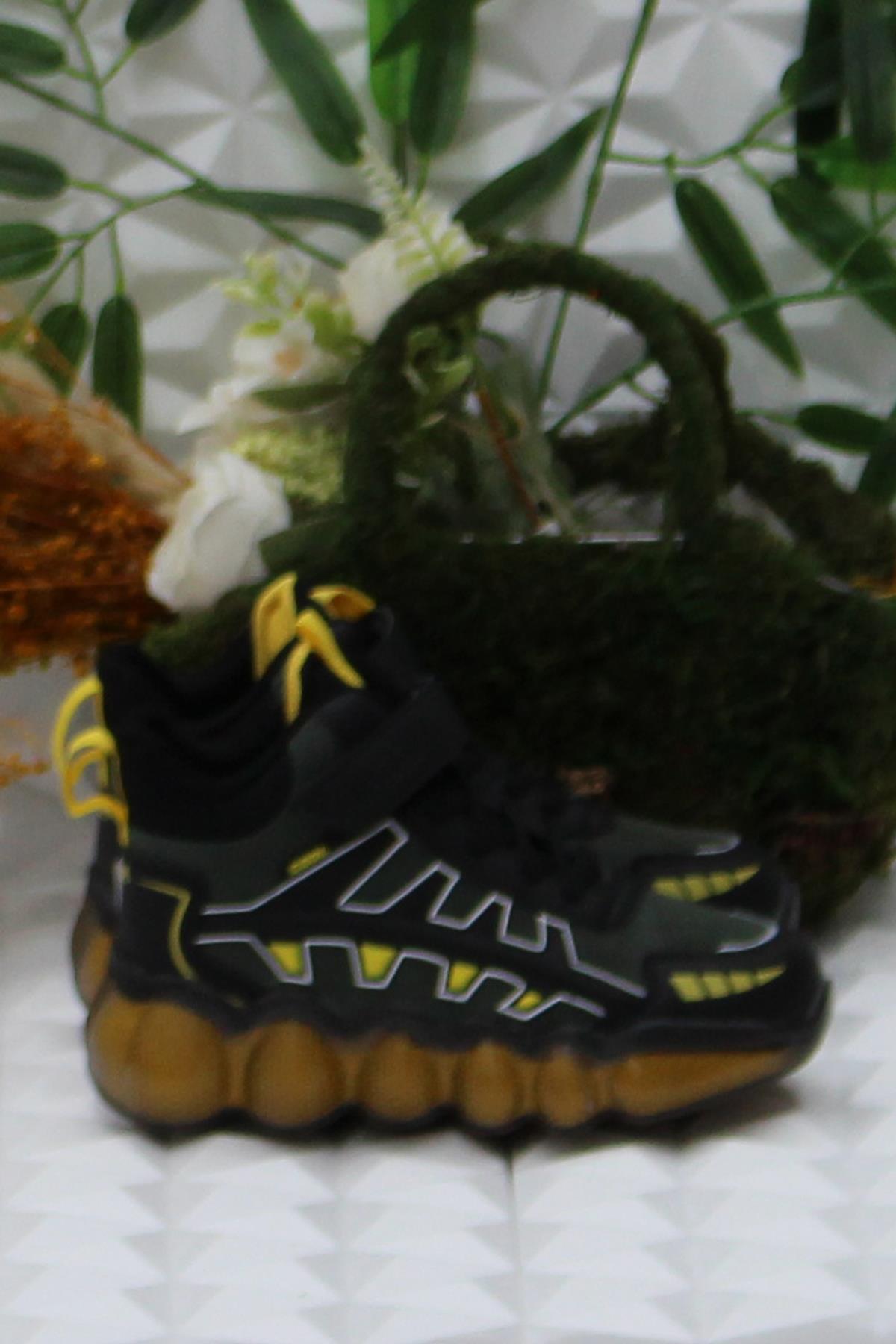 Cool Fred Haki Anatomik Rahat Air Taban Erkek Çocuk Bot - Görsel 3