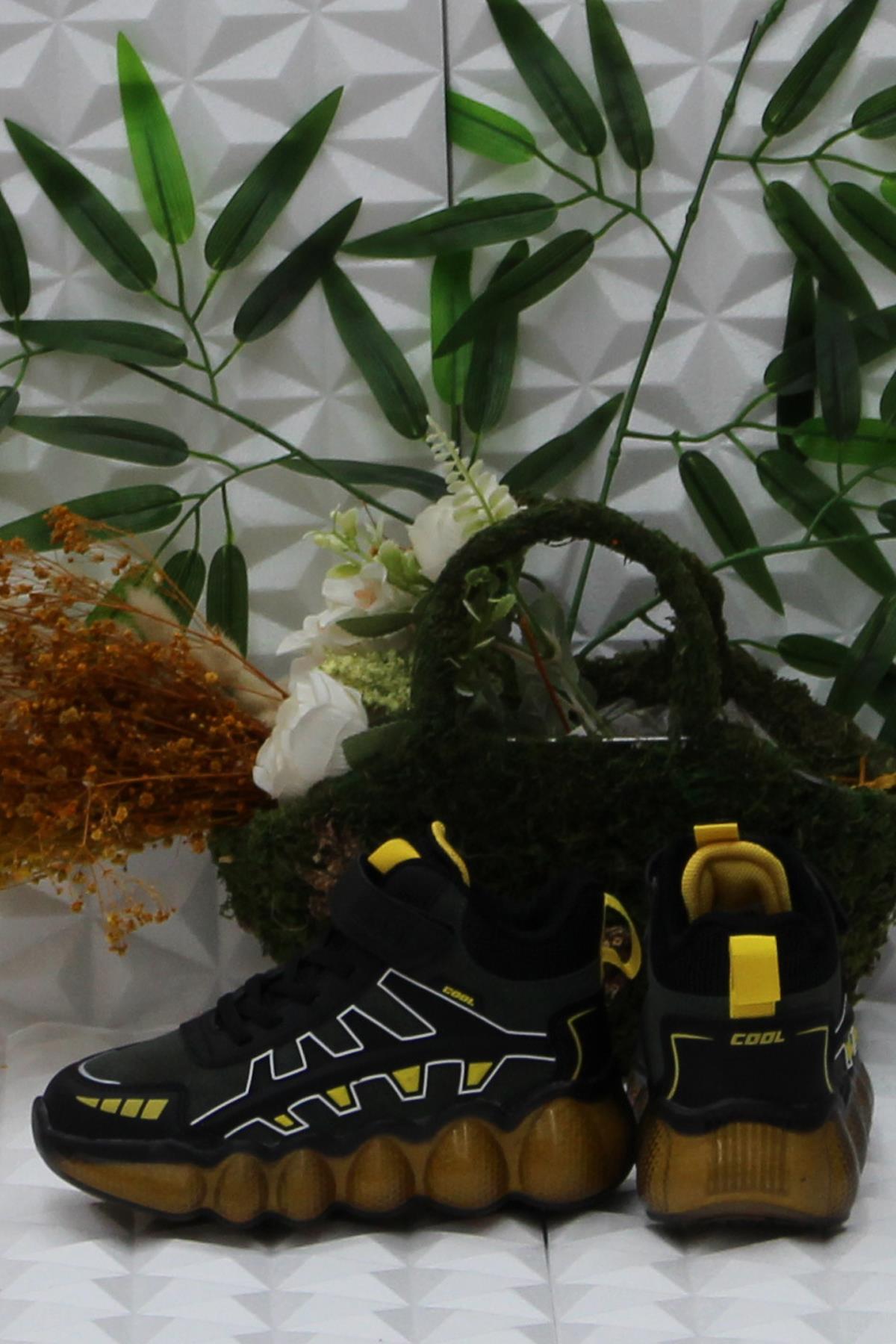 Cool Fred Haki Anatomik Rahat Air Taban Erkek Çocuk Bot - Görsel 5