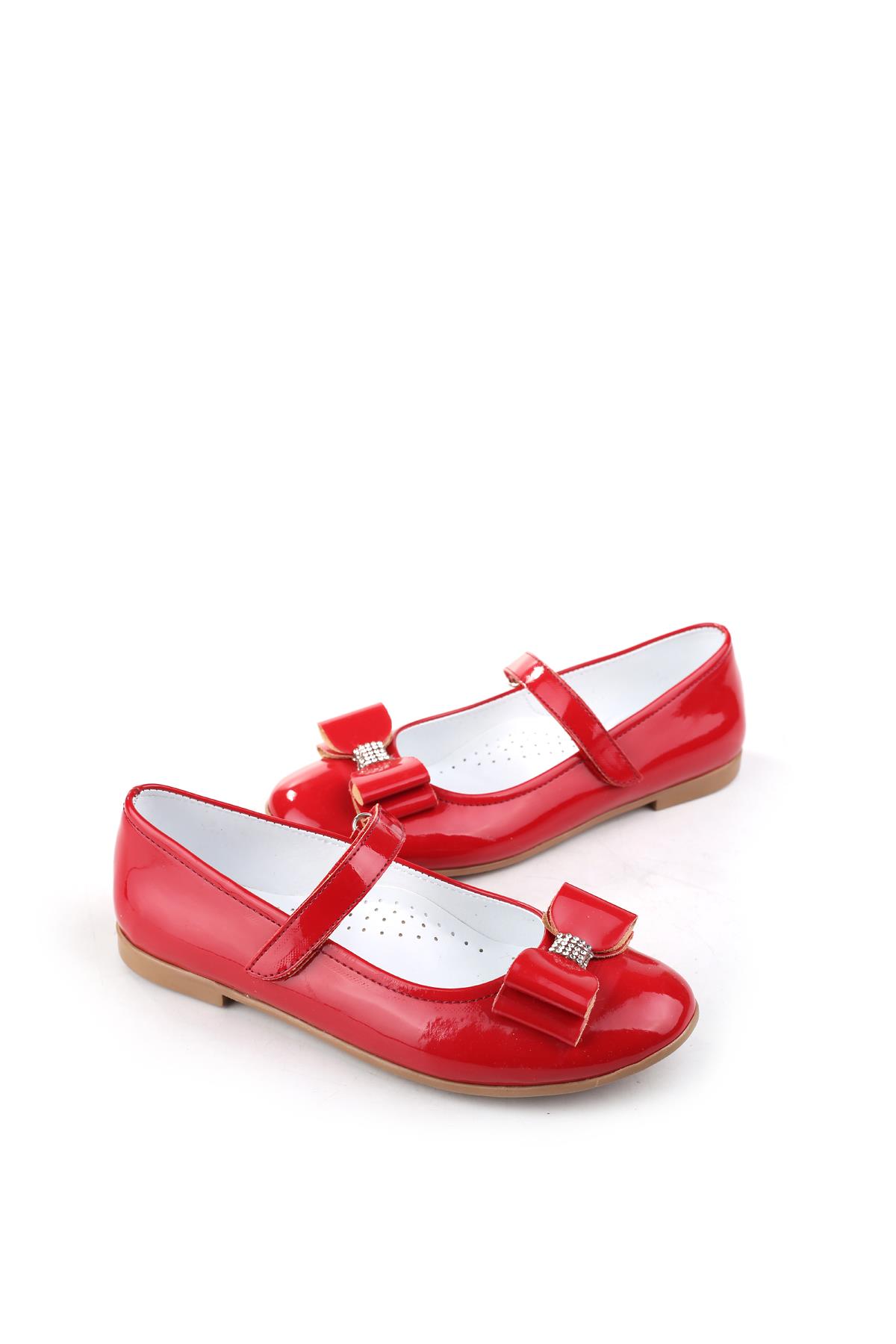 Ortaç 3162 Kız Çocuk Balerin Cırtlı Babet Ayakkabı - Görsel 2