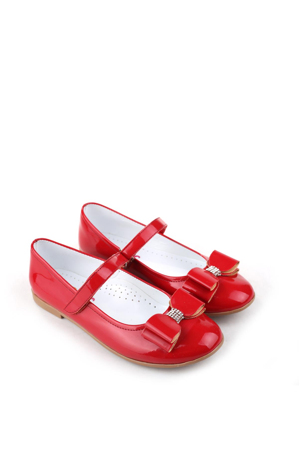 Ortaç 3162 Kız Çocuk Balerin Cırtlı Babet Ayakkabı - Görsel 3