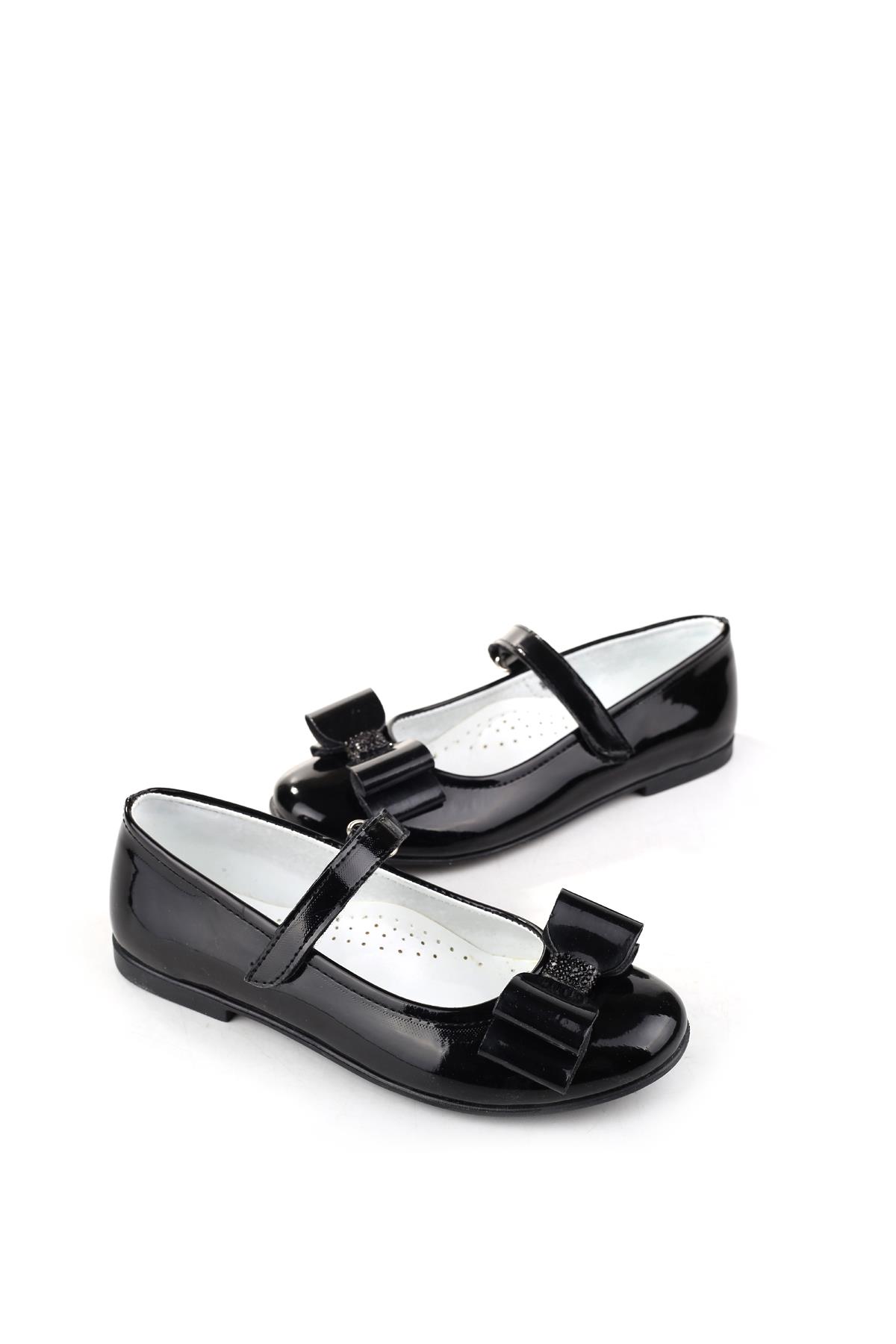 Ortaç 3162 Kız Çocuk Balerin Cırtlı Babet Ayakkabı - Görsel 2