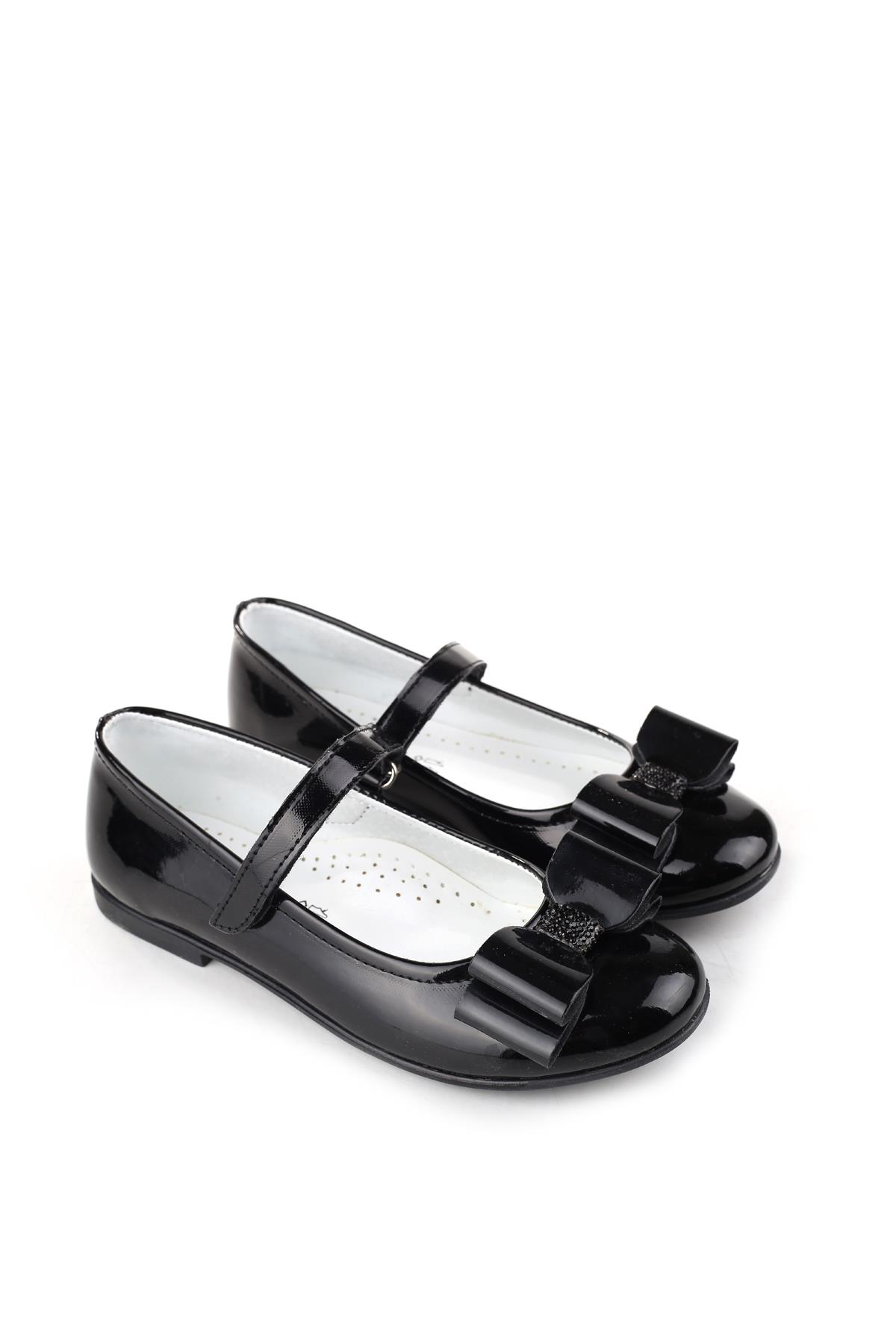 Ortaç 3162 Kız Çocuk Balerin Cırtlı Babet Ayakkabı - Görsel 3