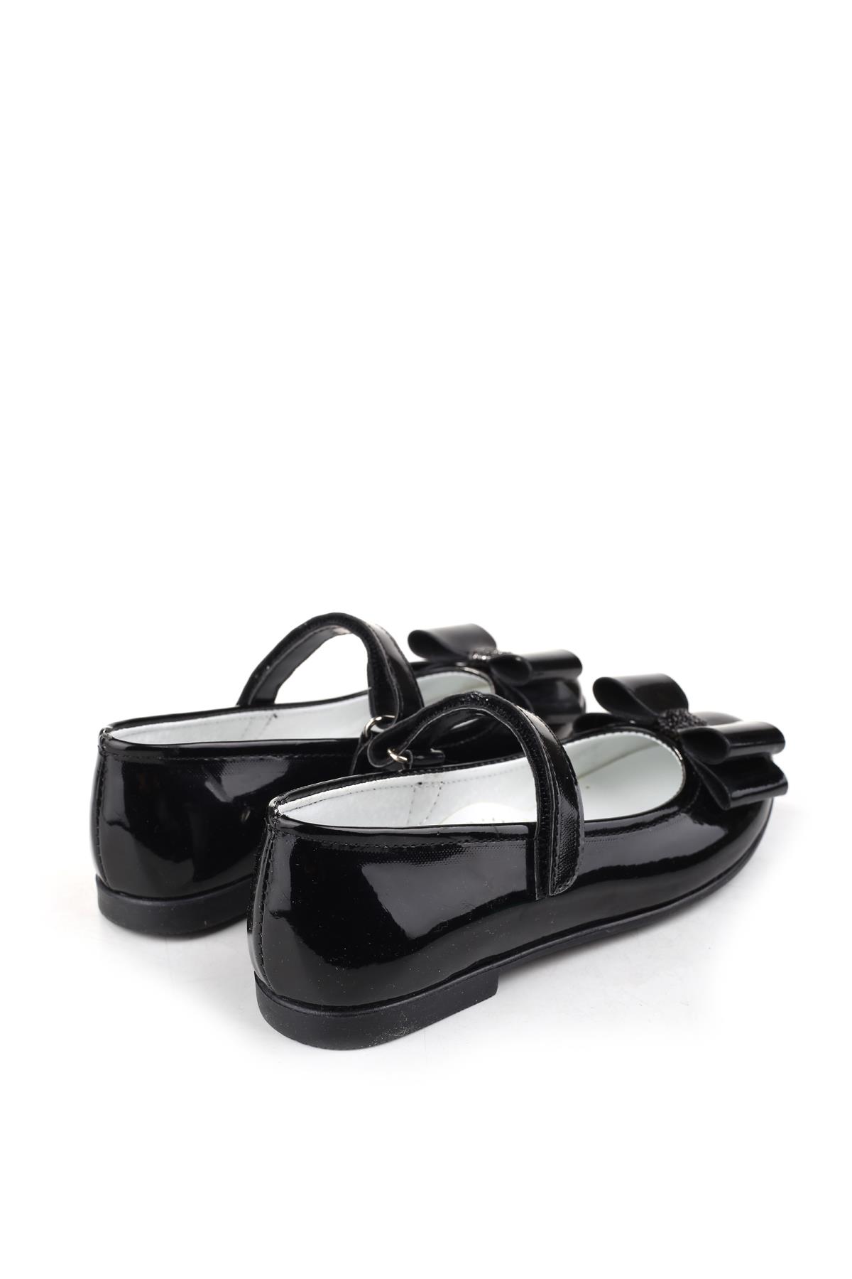 Ortaç 3162 Kız Çocuk Balerin Cırtlı Babet Ayakkabı - Görsel 5