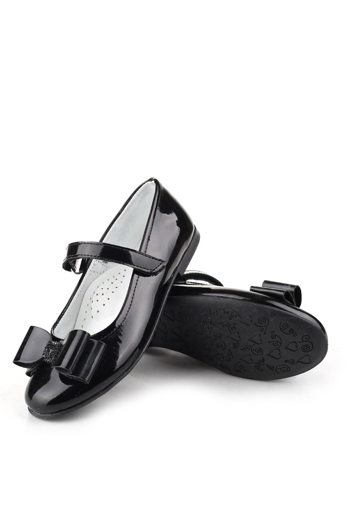 Ortaç 3162 Kız Çocuk Balerin Cırtlı Babet Ayakkabı - Görsel 6