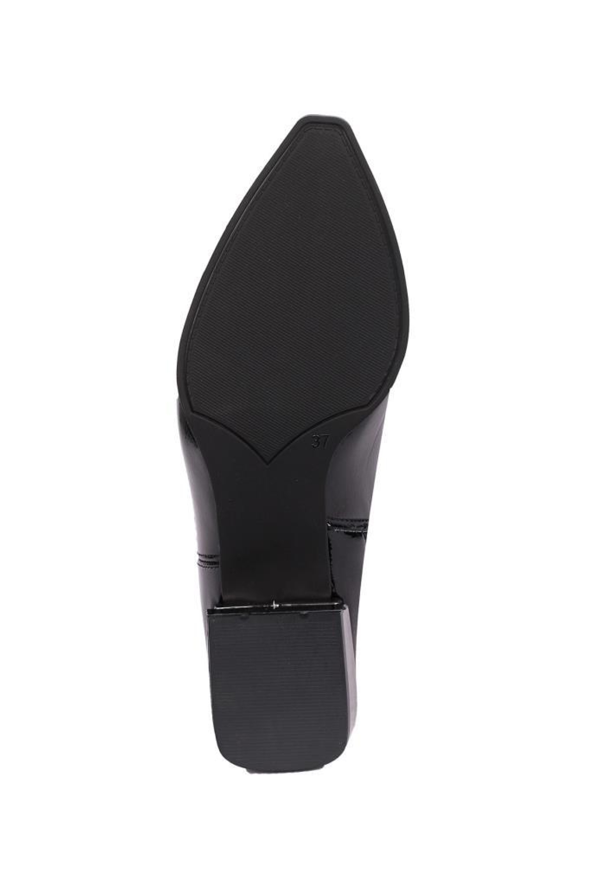 PC-54007 Kadın Kare Topuk Fermuarlı Bot - Görsel 5