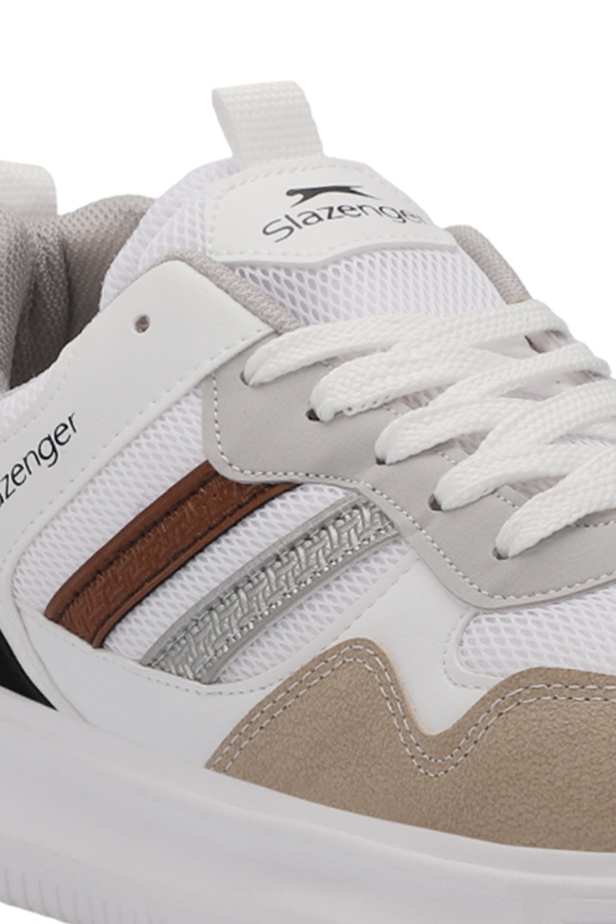 MEGA I Erkek Sneaker Ayakkabı Beyaz / Kahve - Görsel 5