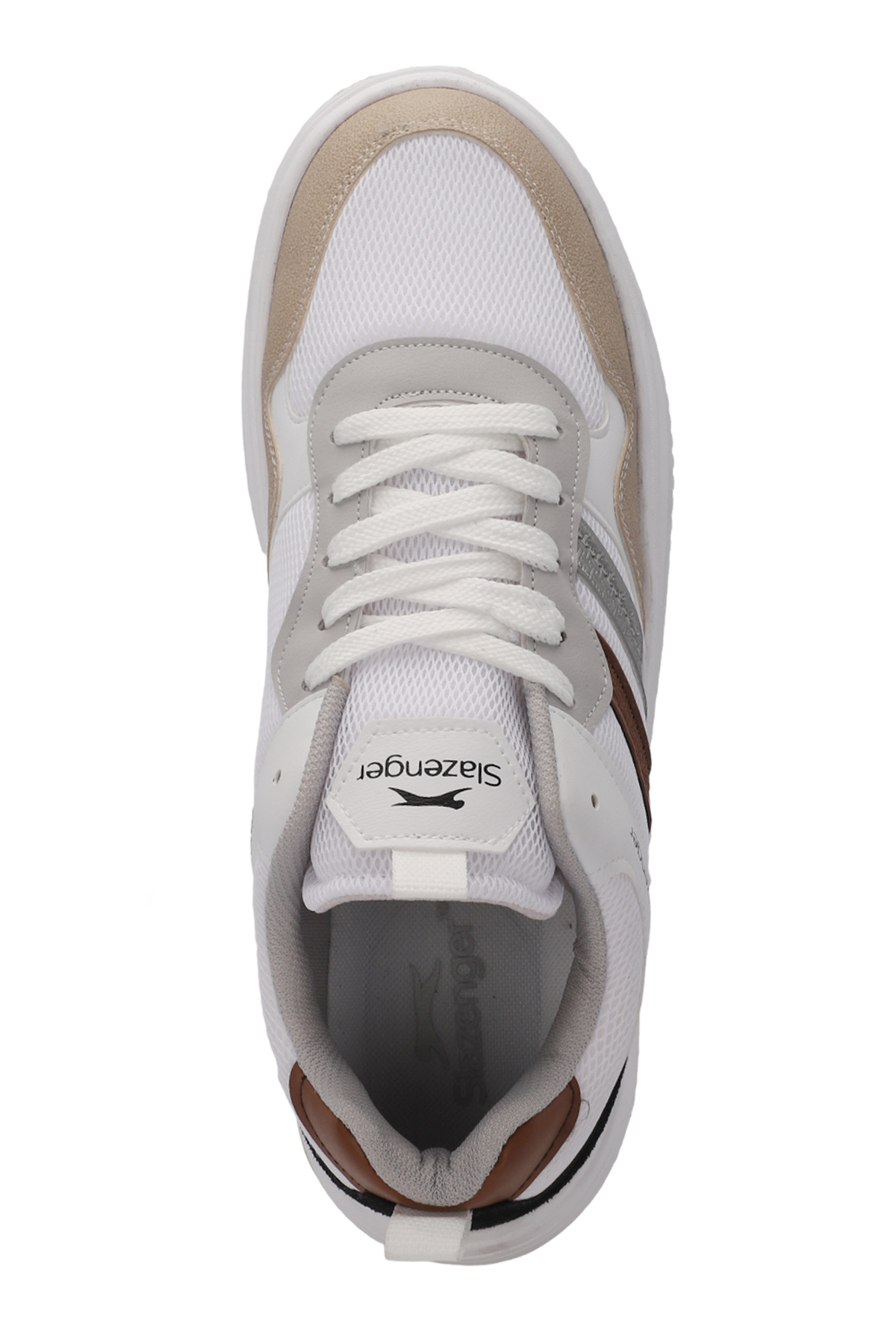 MEGA I Erkek Sneaker Ayakkabı Beyaz / Kahve - Görsel 6