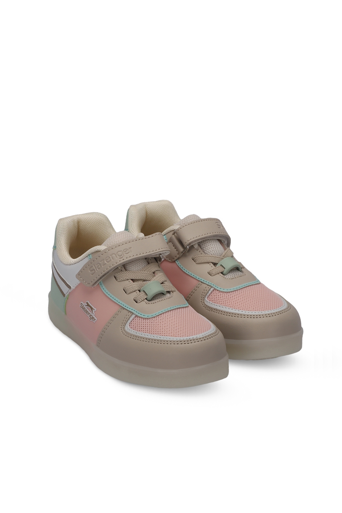 PERLE Kız Çocuk Sneaker Ayakkabı Bej - Görsel 3