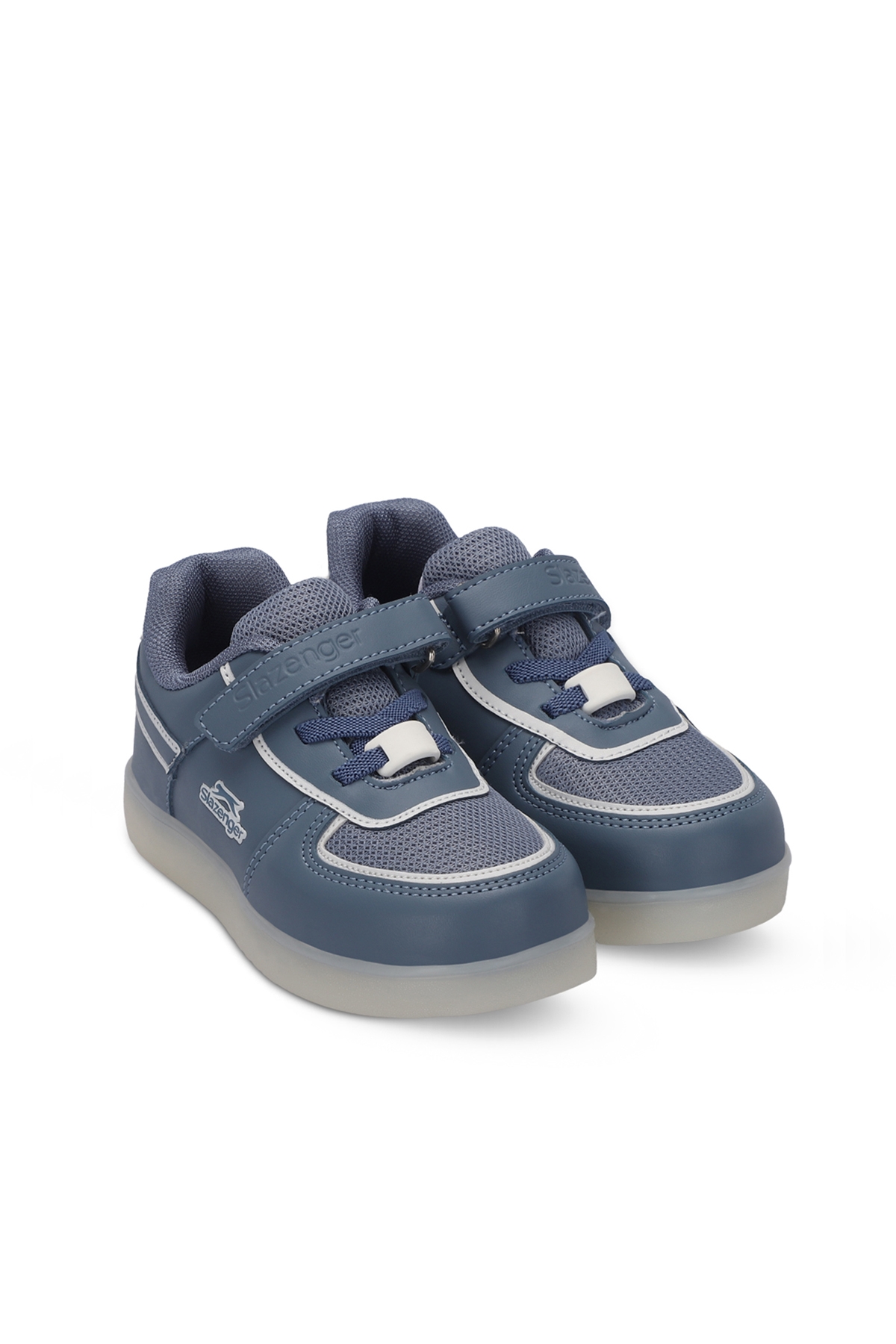 PERLE Unisex Çocuk Sneaker Ayakkabı Mavi - Görsel 3