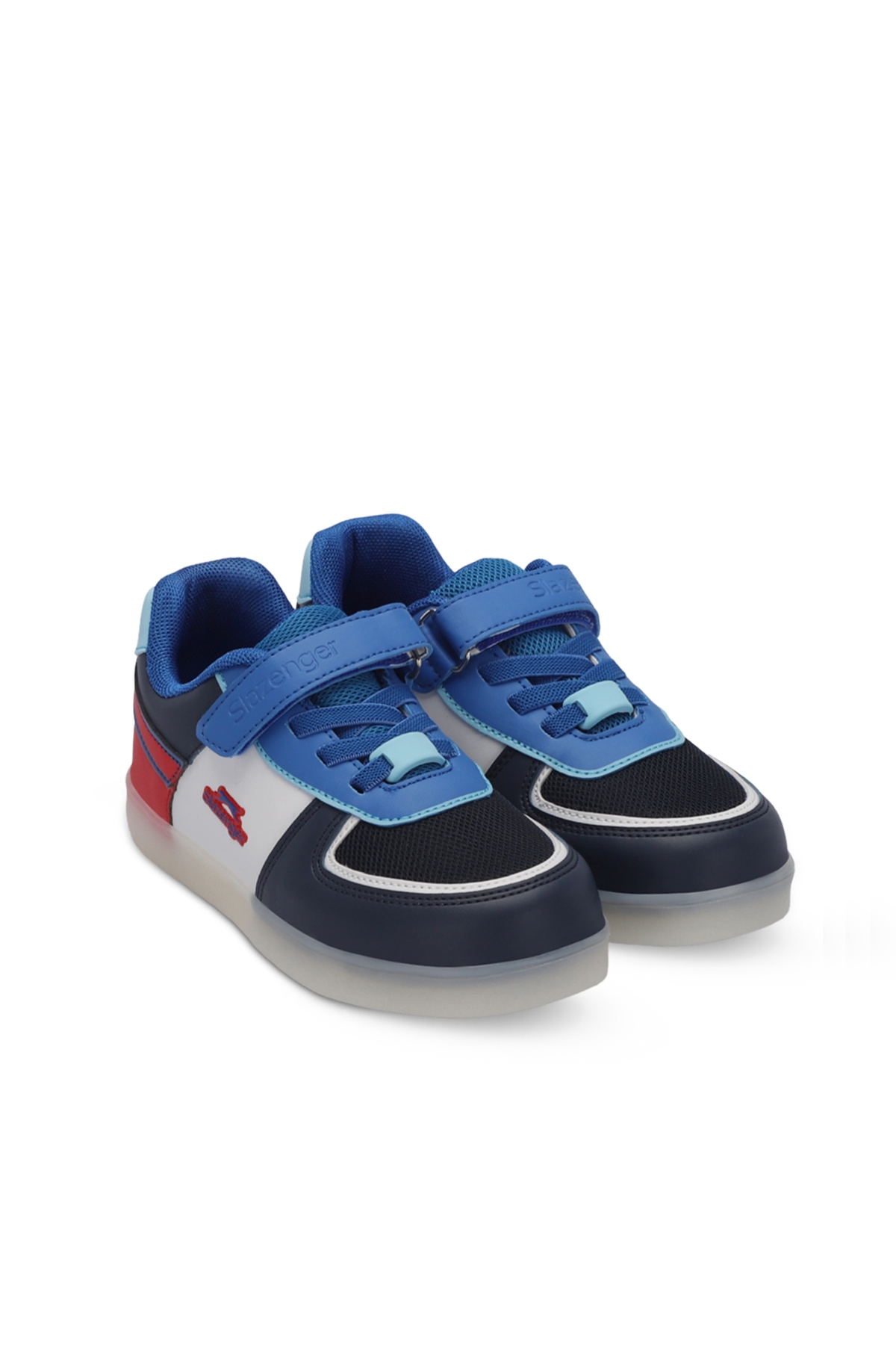 PERLE Erkek Çocuk Sneaker Ayakkabı Lacivert / Beyaz - Görsel 3