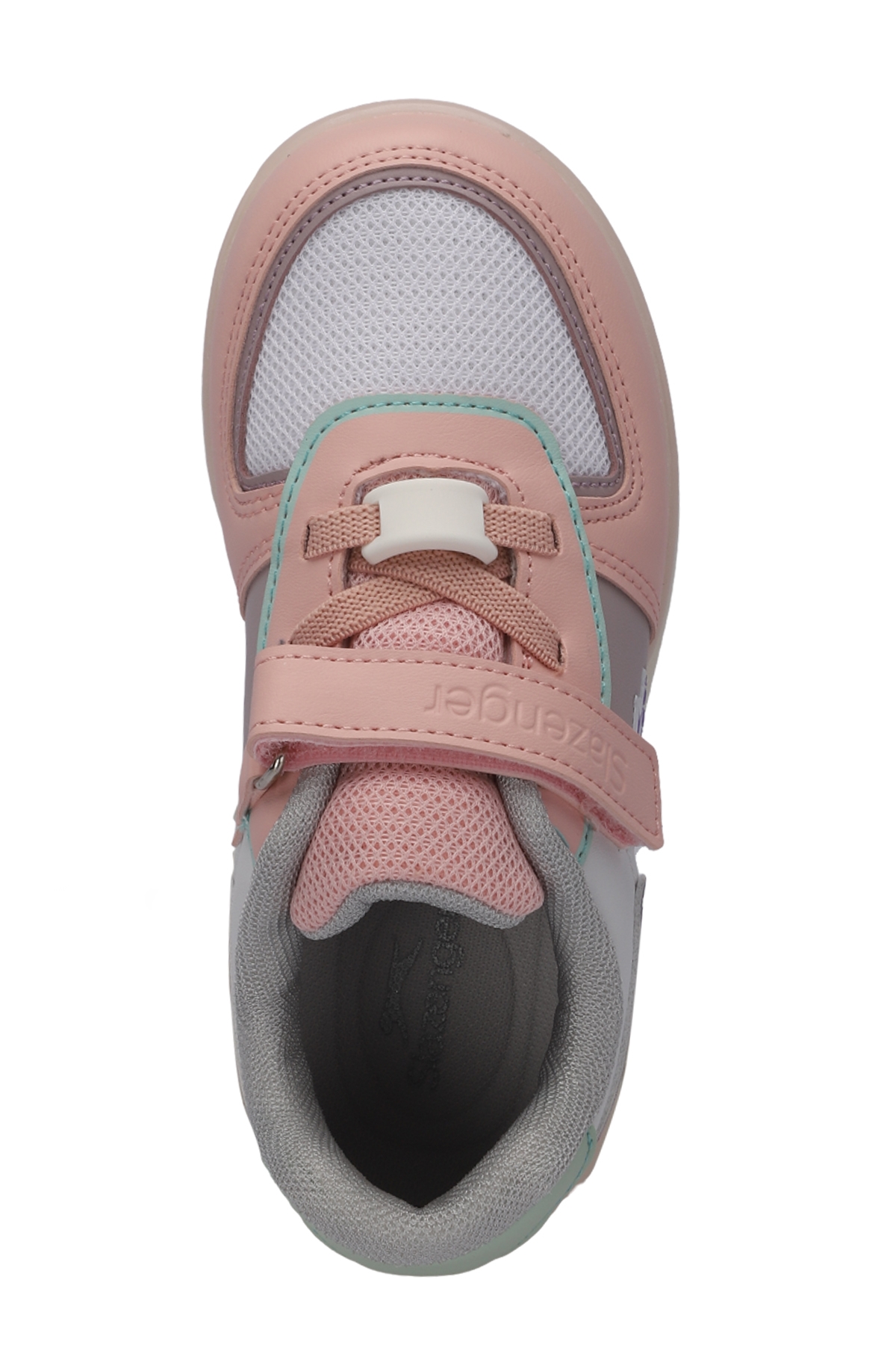 PERLE Çocuk Sneaker Ayakkabı Beyaz / Pembe - Görsel 6